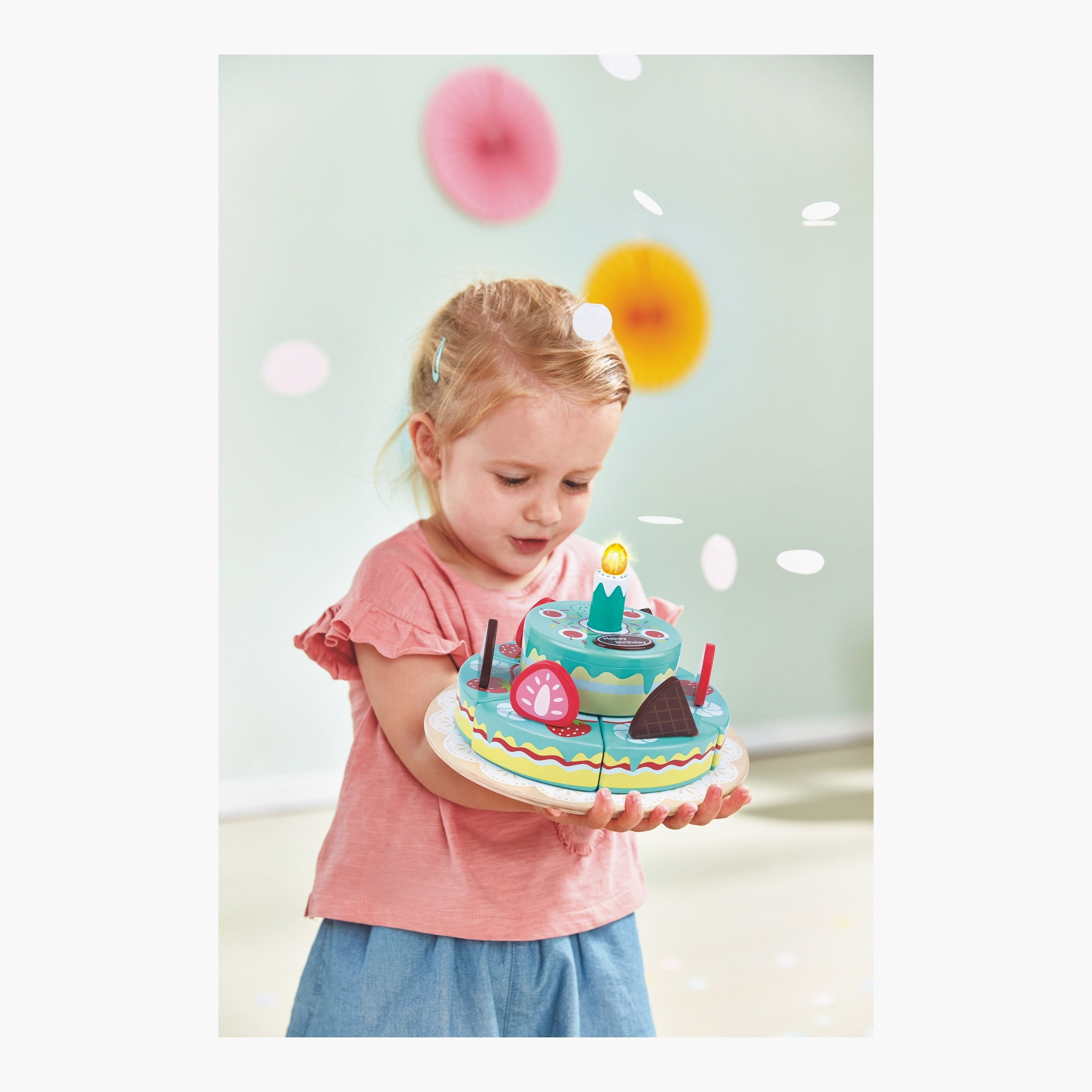 Hape Interactive Happy Birthday Cake Playset-toys-roleplay-playfoods-image-7