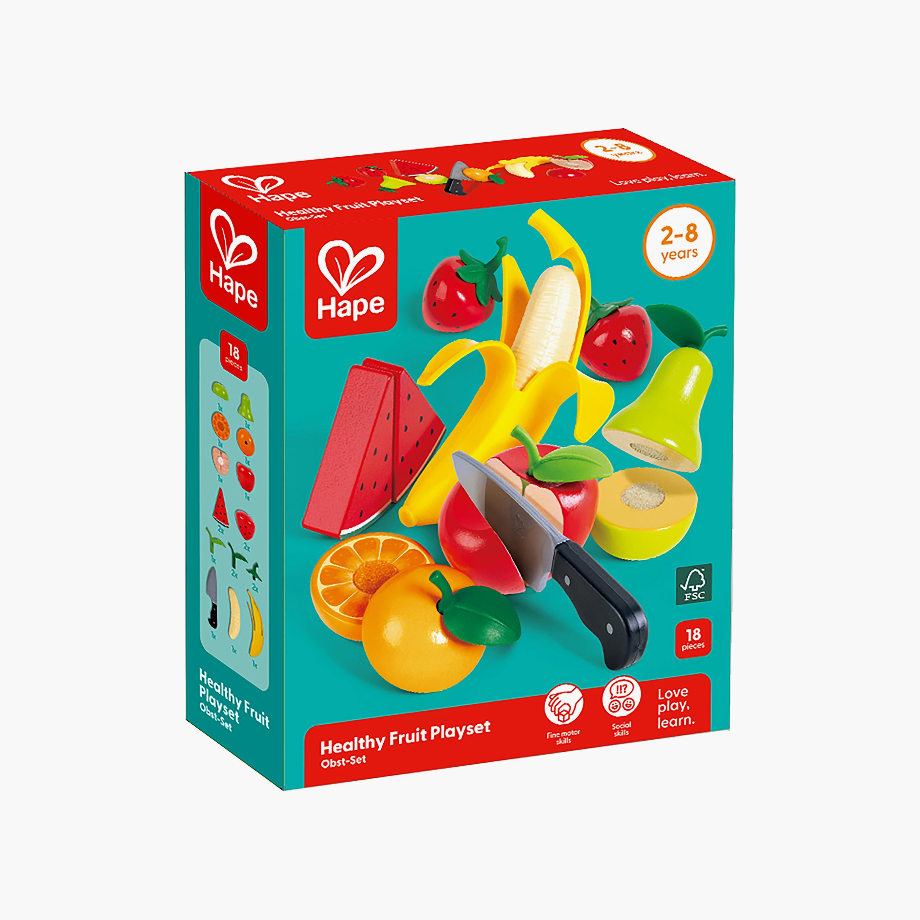 Hape Healthy Fruit Playset with Toy Knife-toys-roleplay-playfoods-image-7