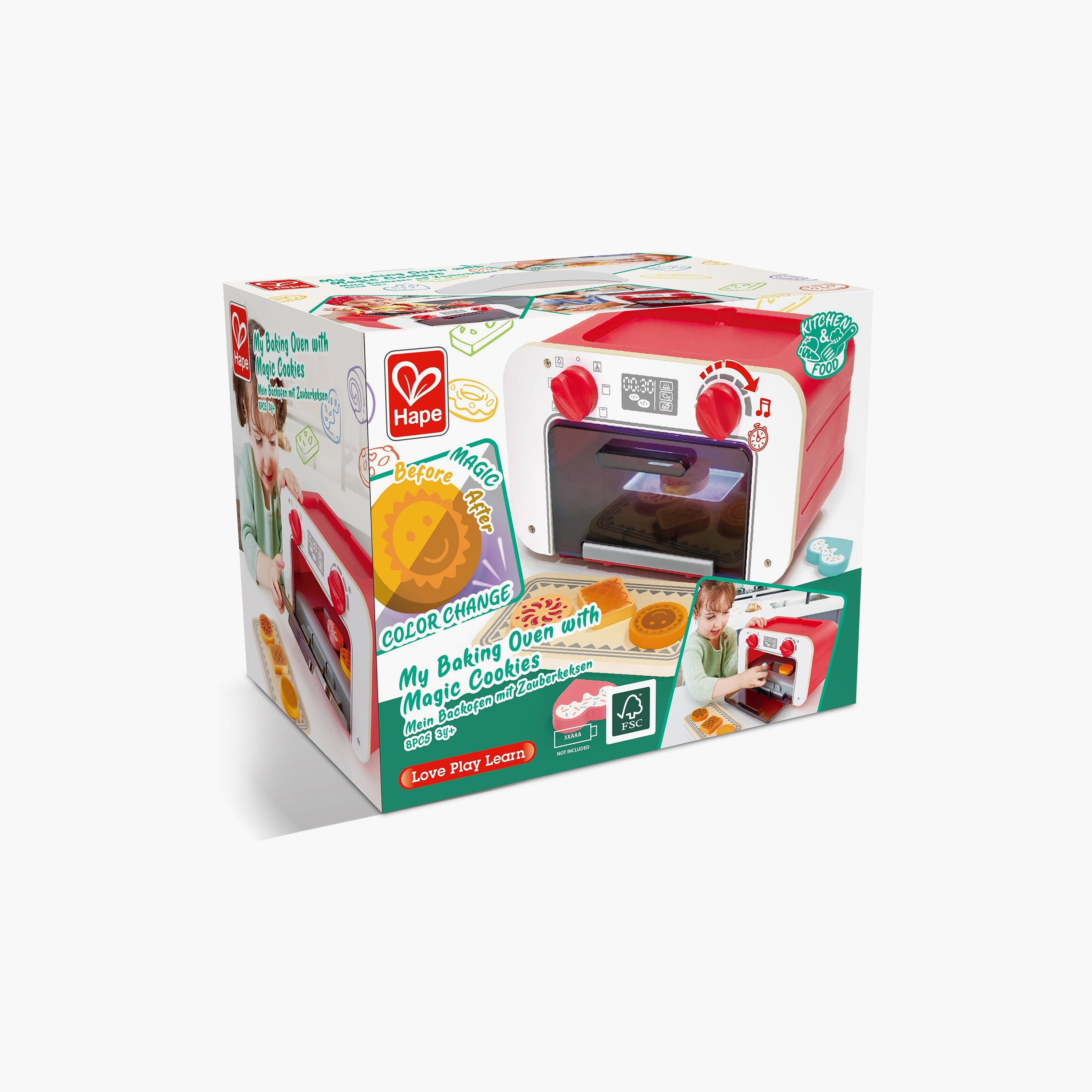 Hape My Baking Oven With Magic Cookies Playset-toys-roleplay-playfoods-image-5