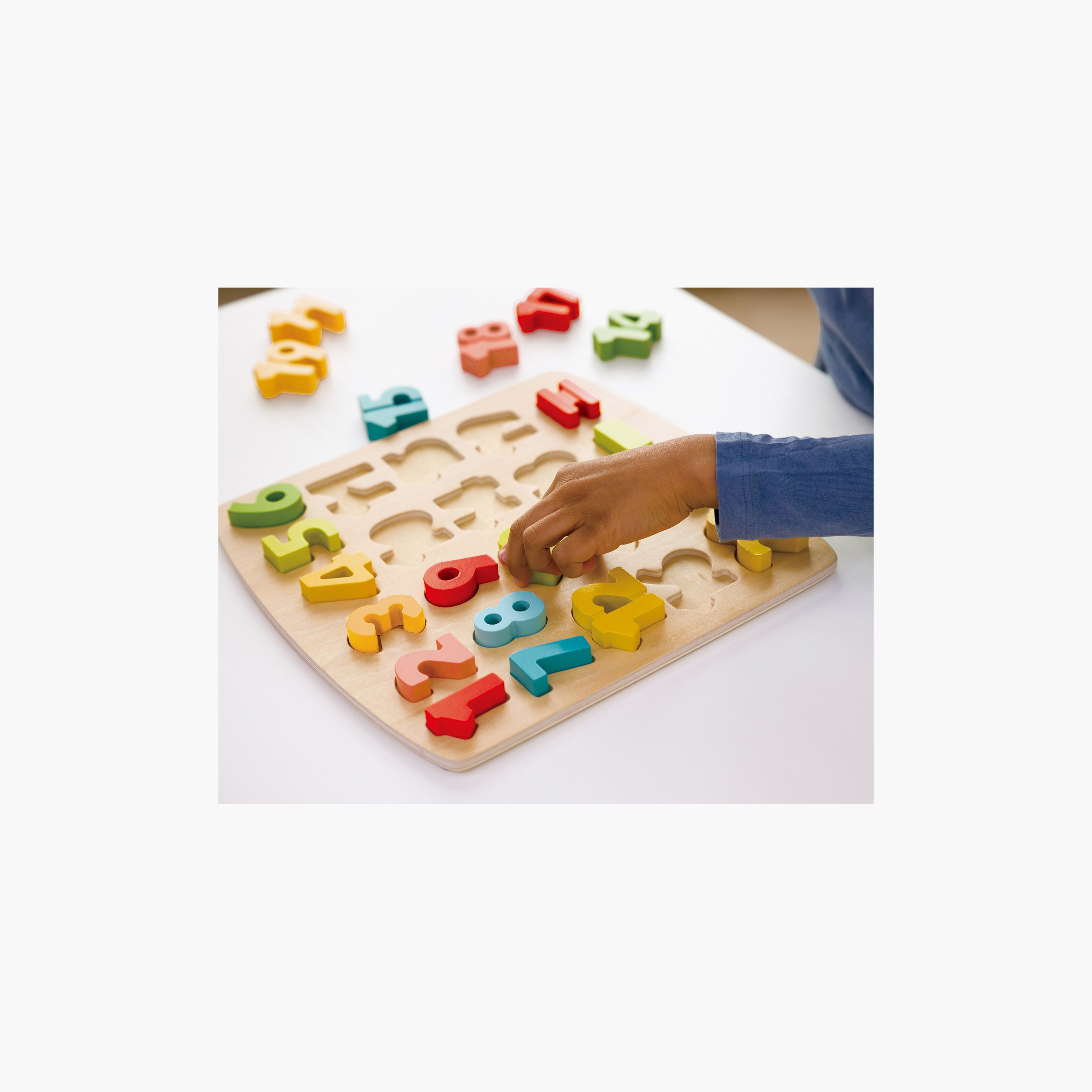 Hape Chunky Number Math Puzzle-toys-indoortoys-puzzles-image-3