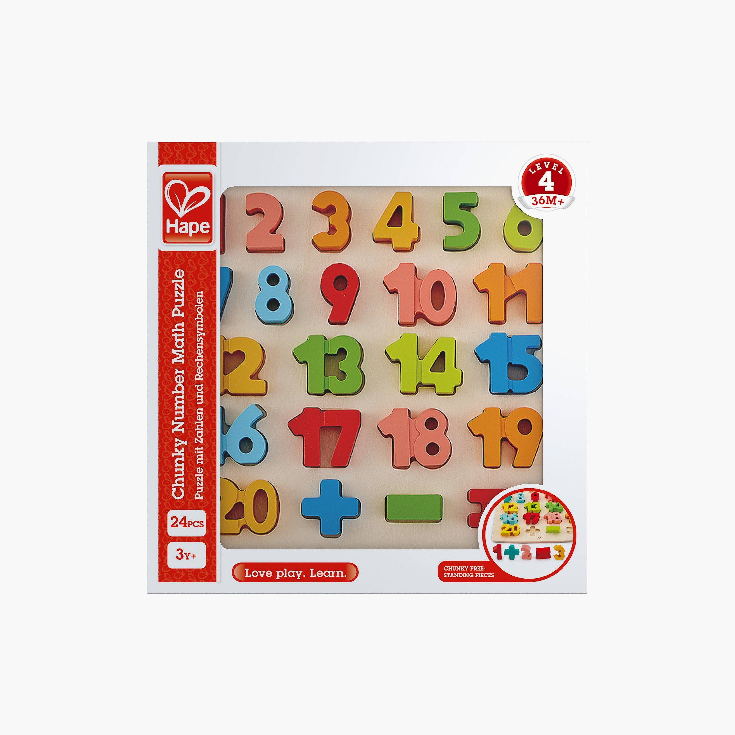 Hape Chunky Number Math Puzzle-toys-indoortoys-puzzles-image-5