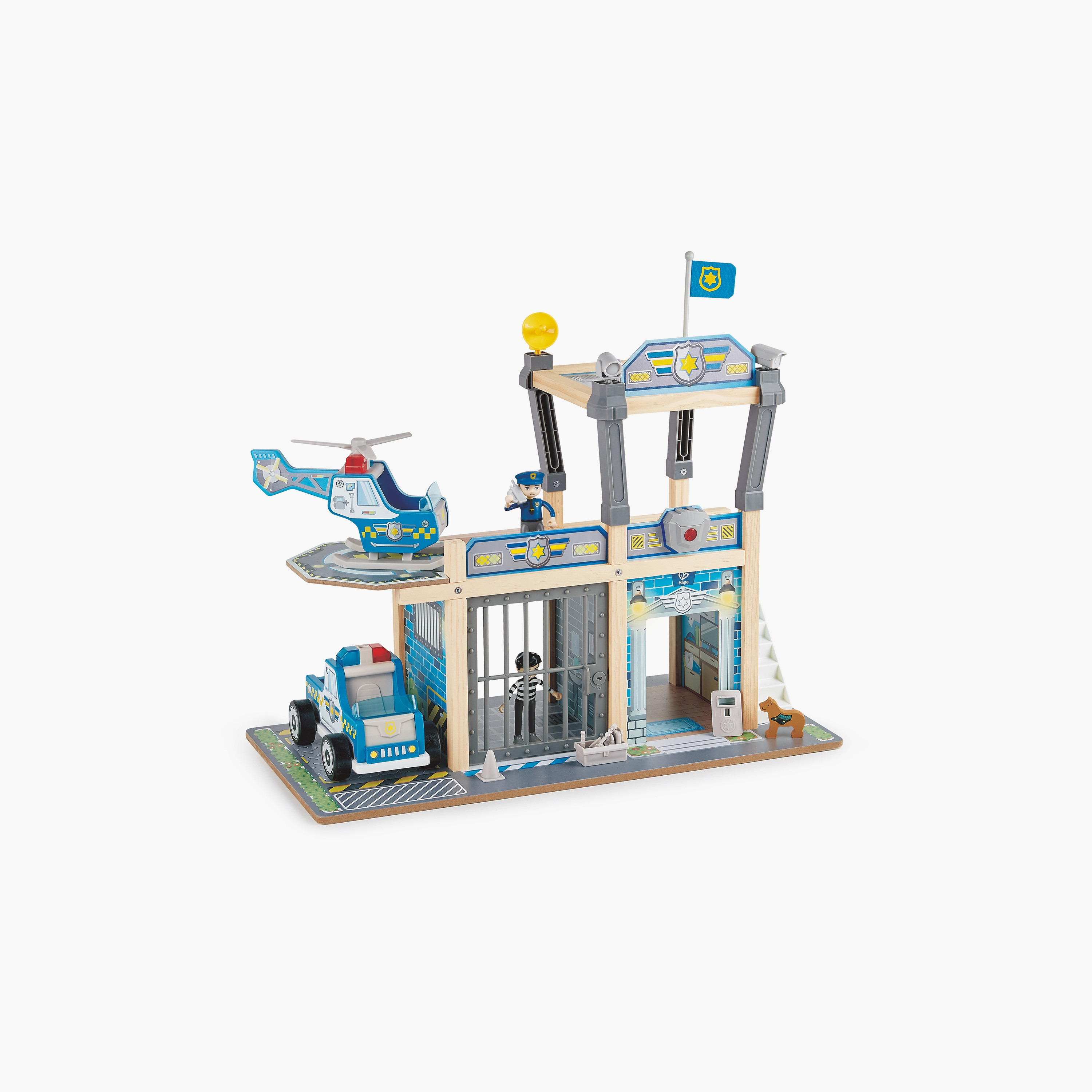Hape Metro Police Department Playset-toys-roleplay-policeanddetectivesets-image-14