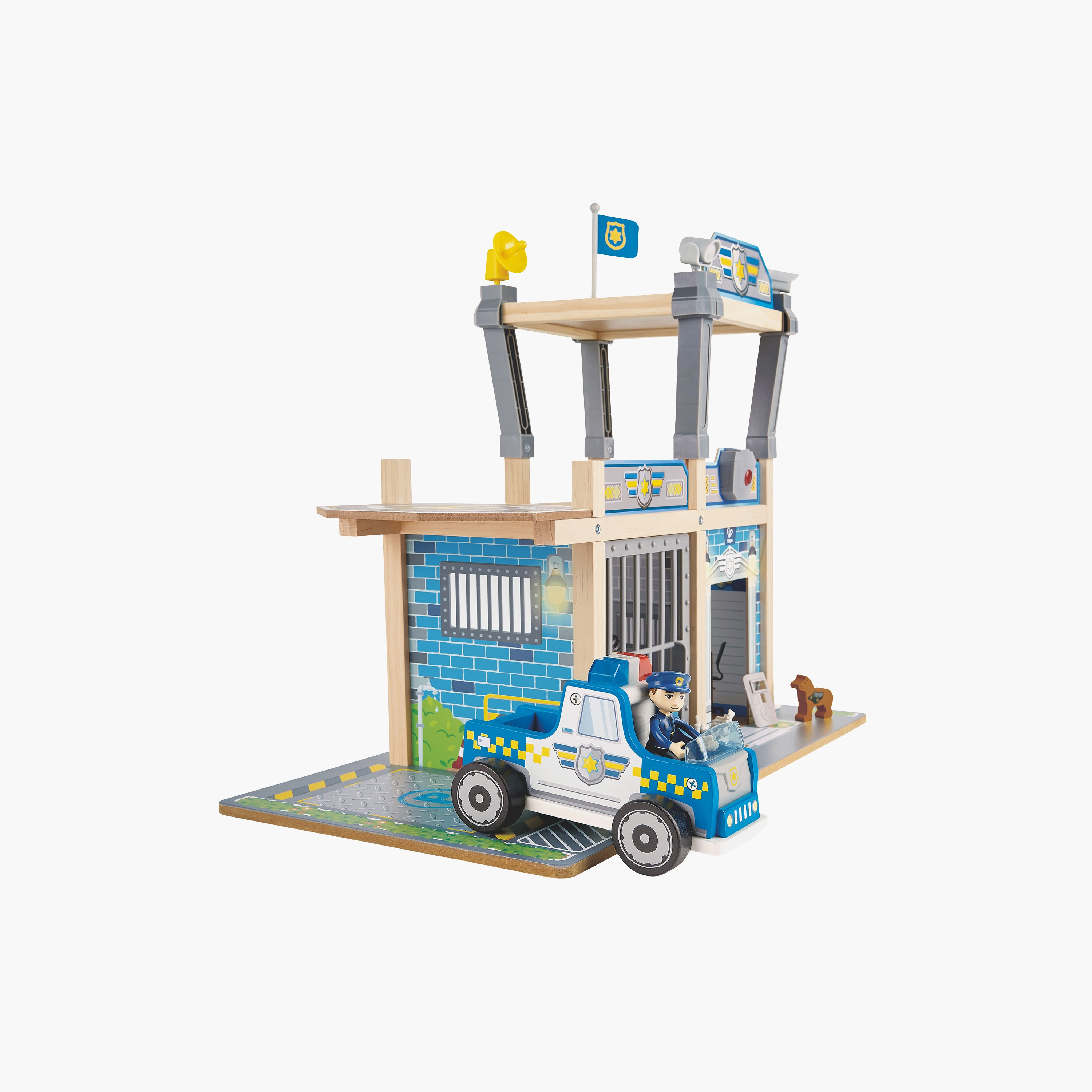 Hape Metro Police Department Playset-toys-roleplay-policeanddetectivesets-image-17