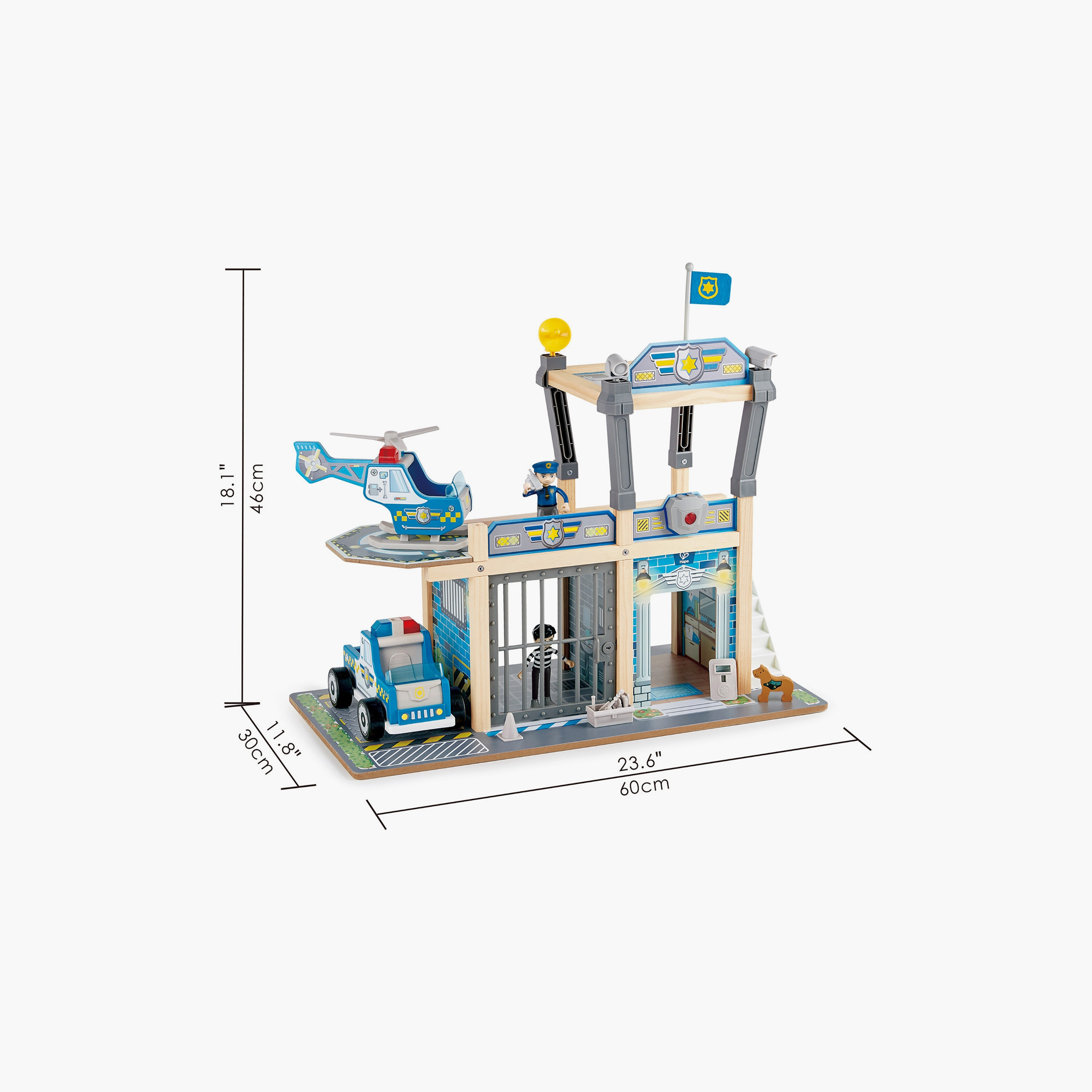 Hape Metro Police Department Playset-toys-roleplay-policeanddetectivesets-image-19