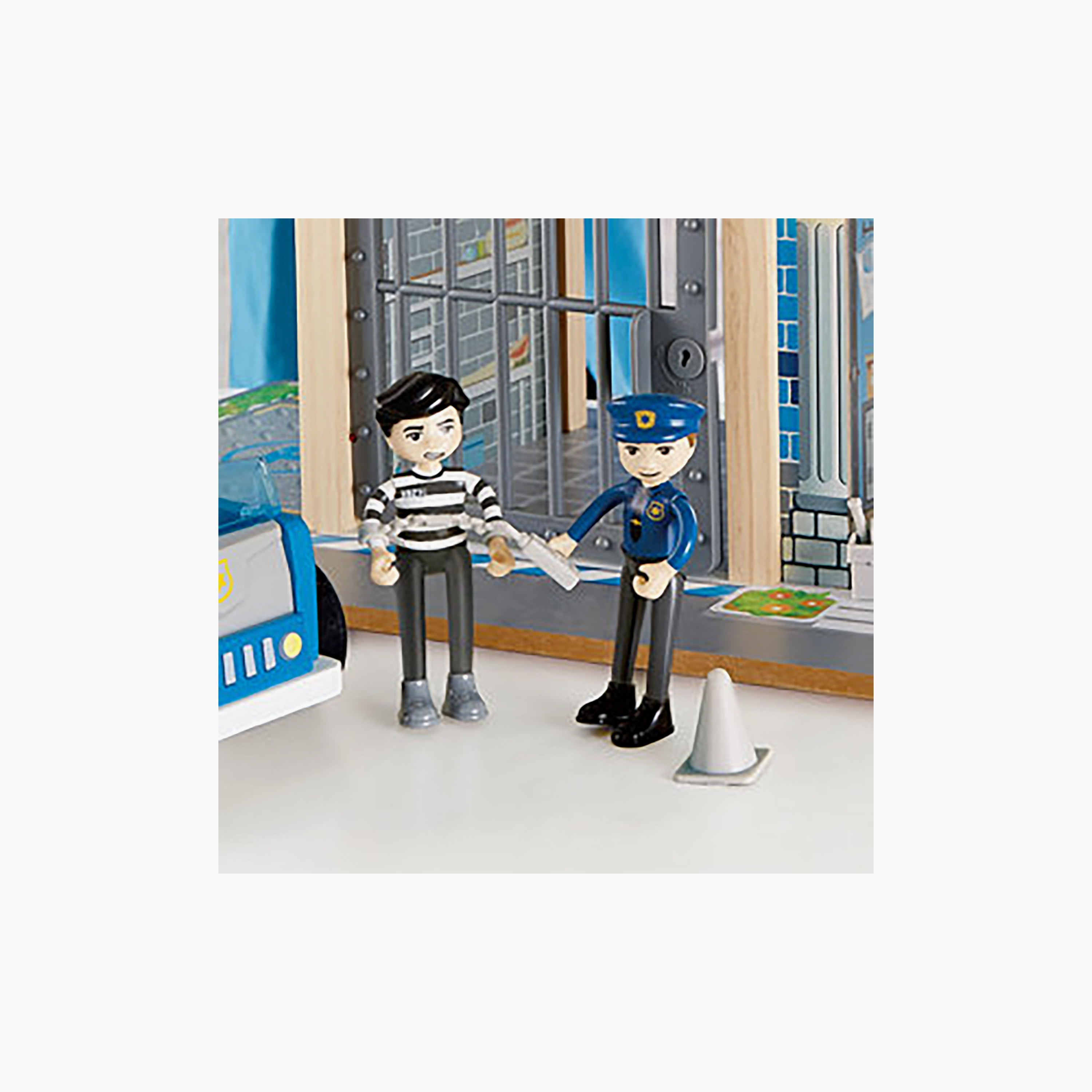 Hape Metro Police Department Playset-toys-roleplay-policeanddetectivesets-image-5