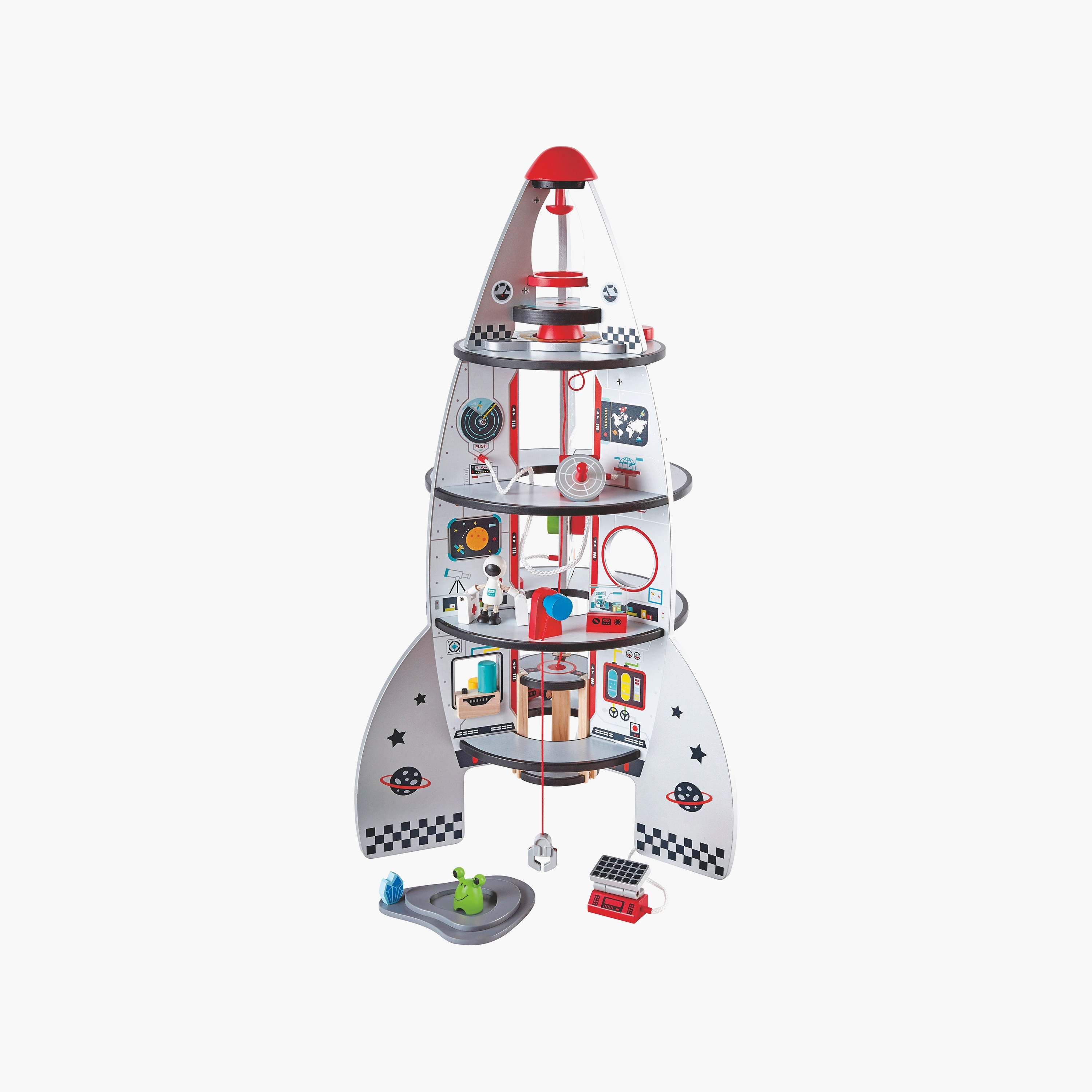 Hape Four Stage Rocket Ship Set-toys-babyandtoddlertoys-learningtoys-image-3