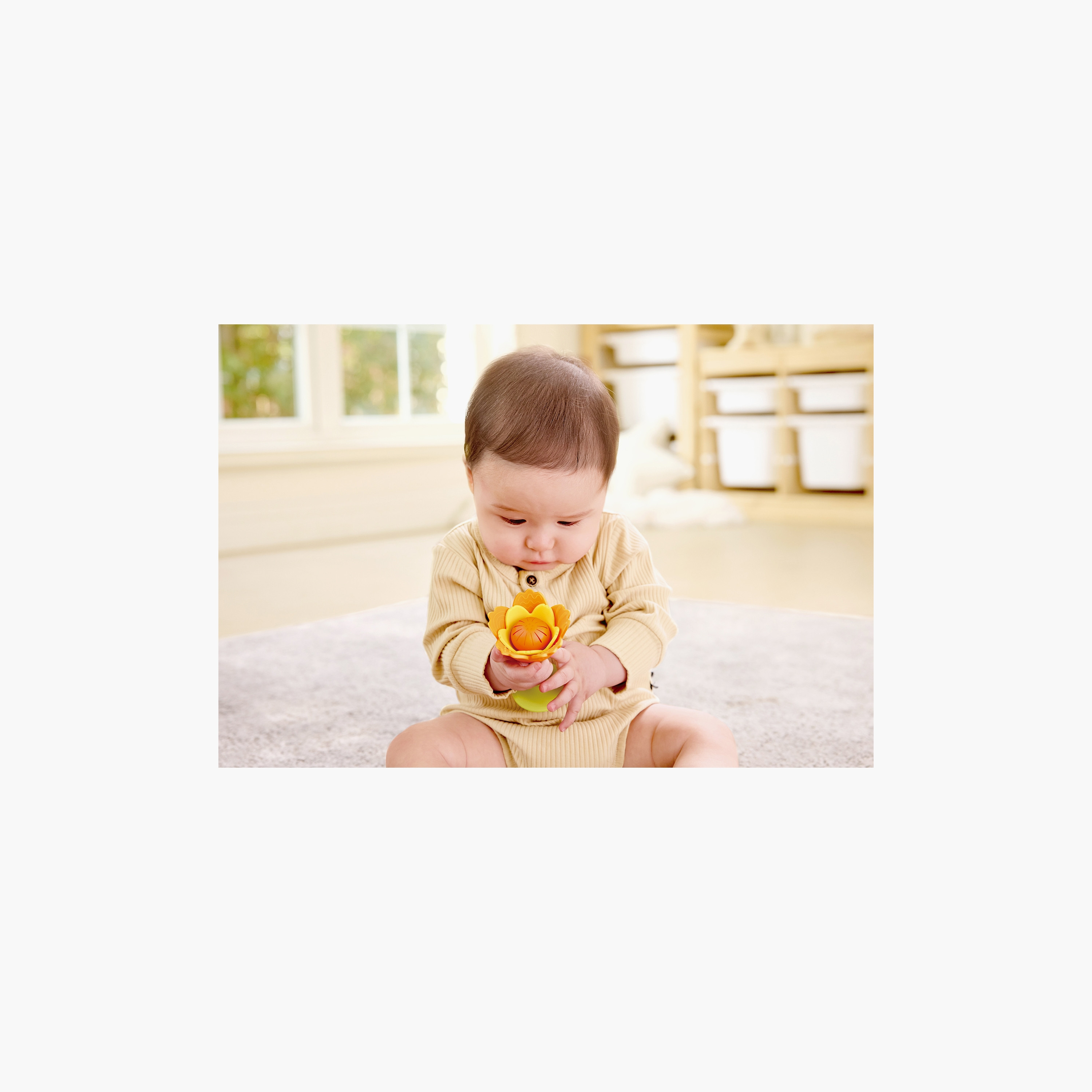 Hape Scoot Around Rattle & Teether Suction Base Toy-toys-babyandtoddlertoys-rattlesandteethers-image-4