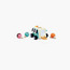 Hape Sensory Scoop Ice Cream Truck Plush Toy-toys-plushsofttoys-image-1