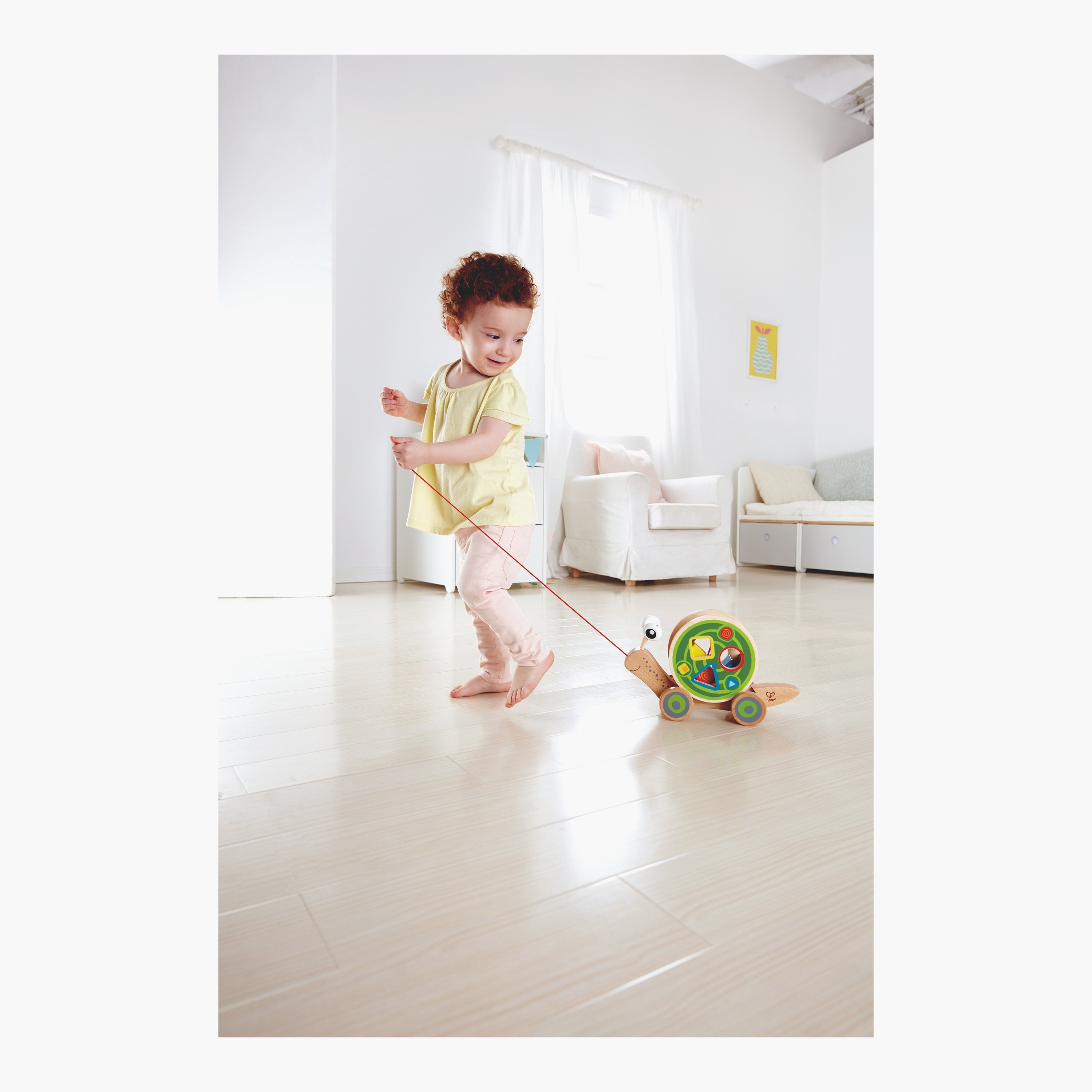 حلزون يسحب للمشي مع ملحقات من هيب-toys-babyandtoddlertoys-pushandpulltoys-image-4