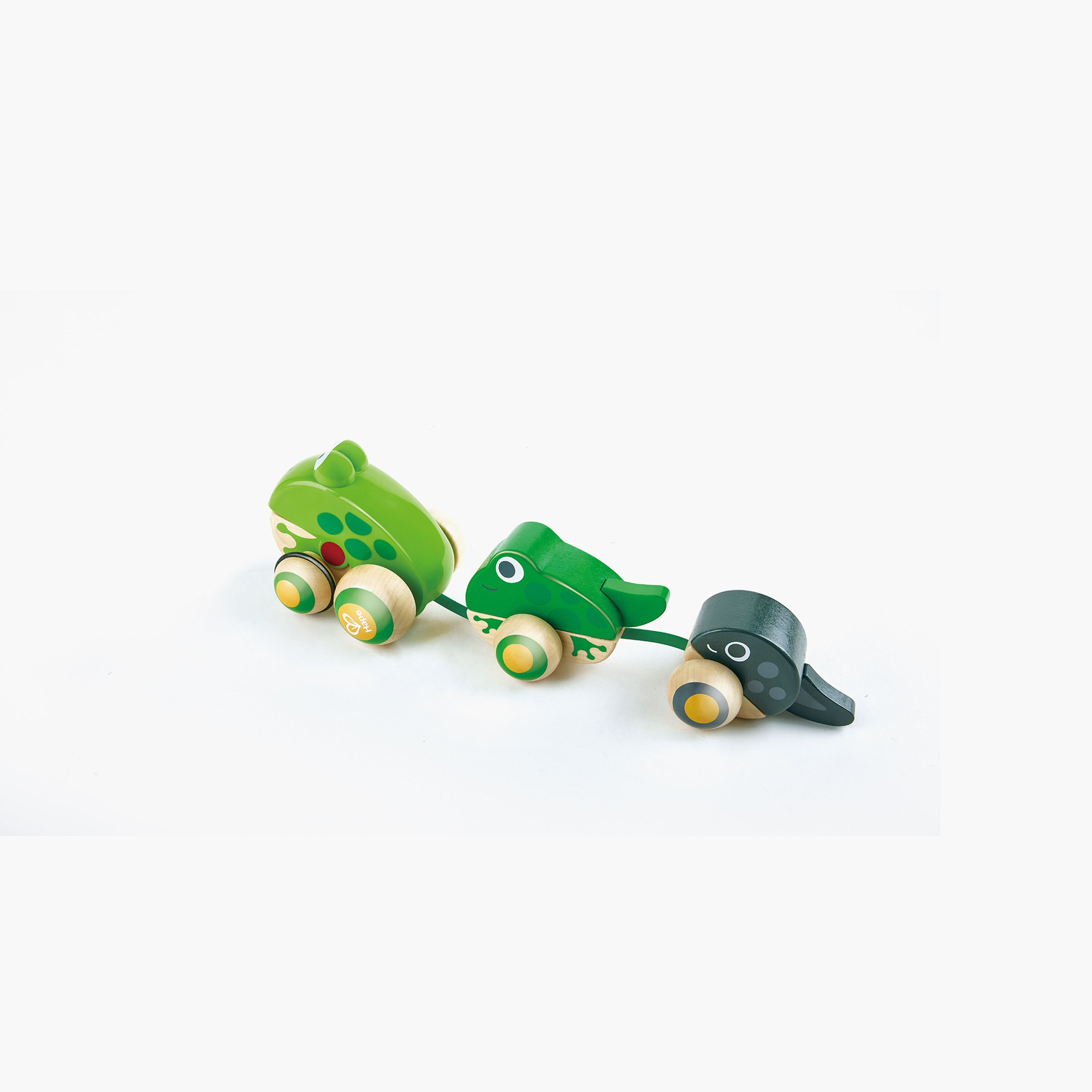 Hape Pull-Along with Frog Family Toy-toys-babyandtoddlertoys-pushandpulltoys-image-4