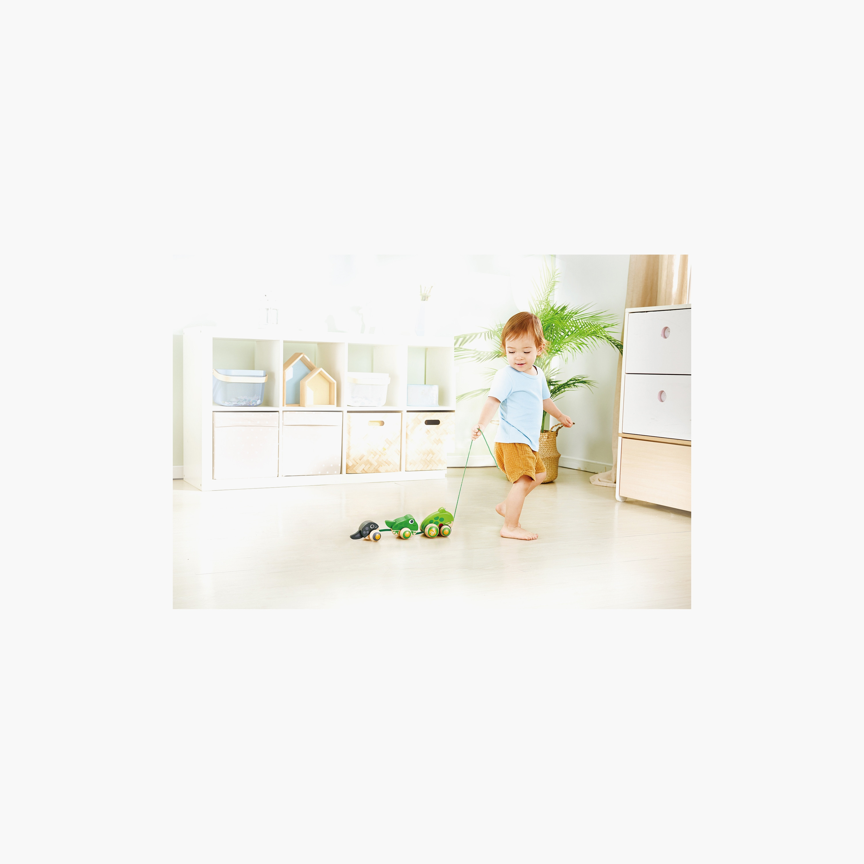 Hape Pull-Along with Frog Family Toy-toys-babyandtoddlertoys-pushandpulltoys-image-7