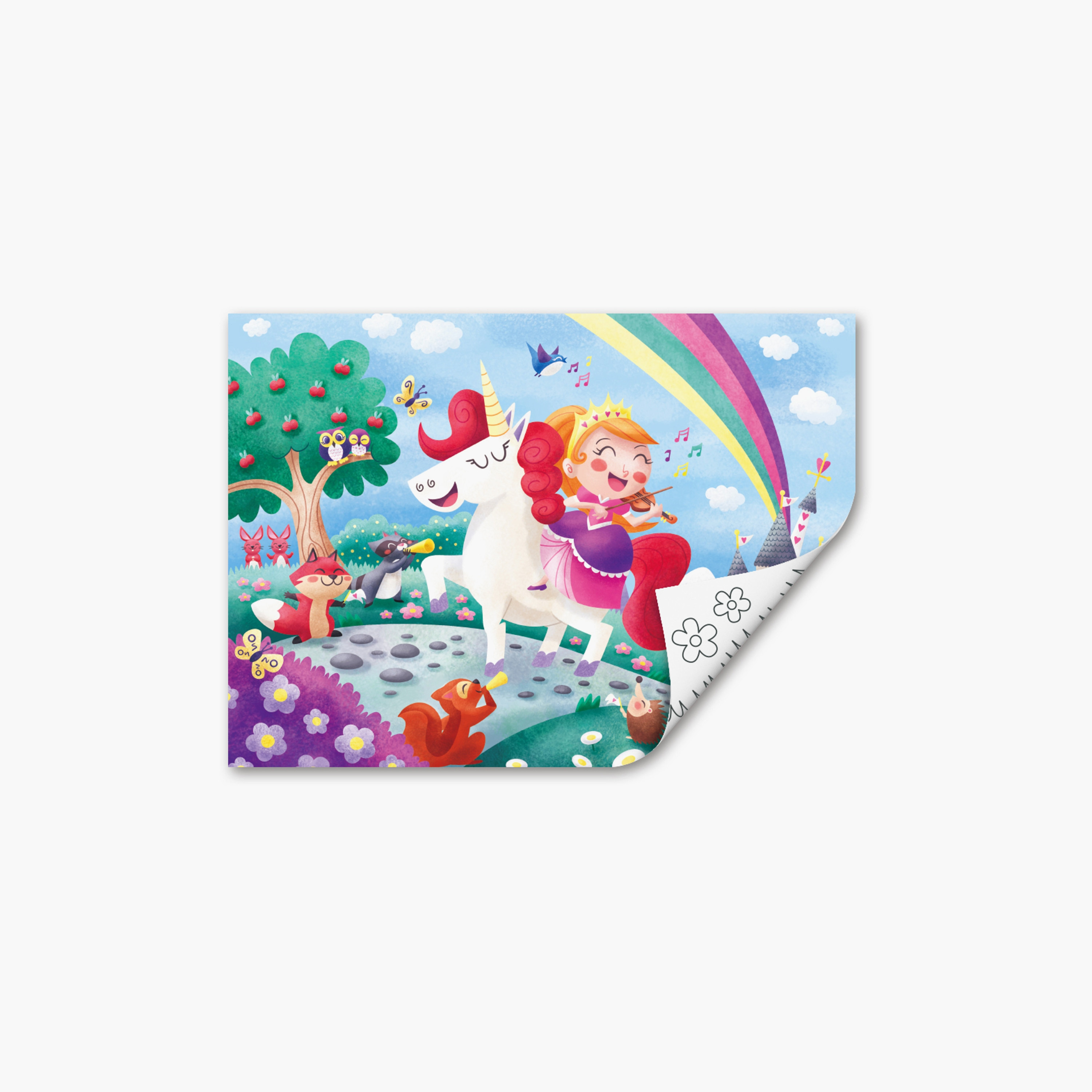 Hape Unicorn Colouring Jigsaw Puzzle-toys-indoortoys-puzzles-image-2