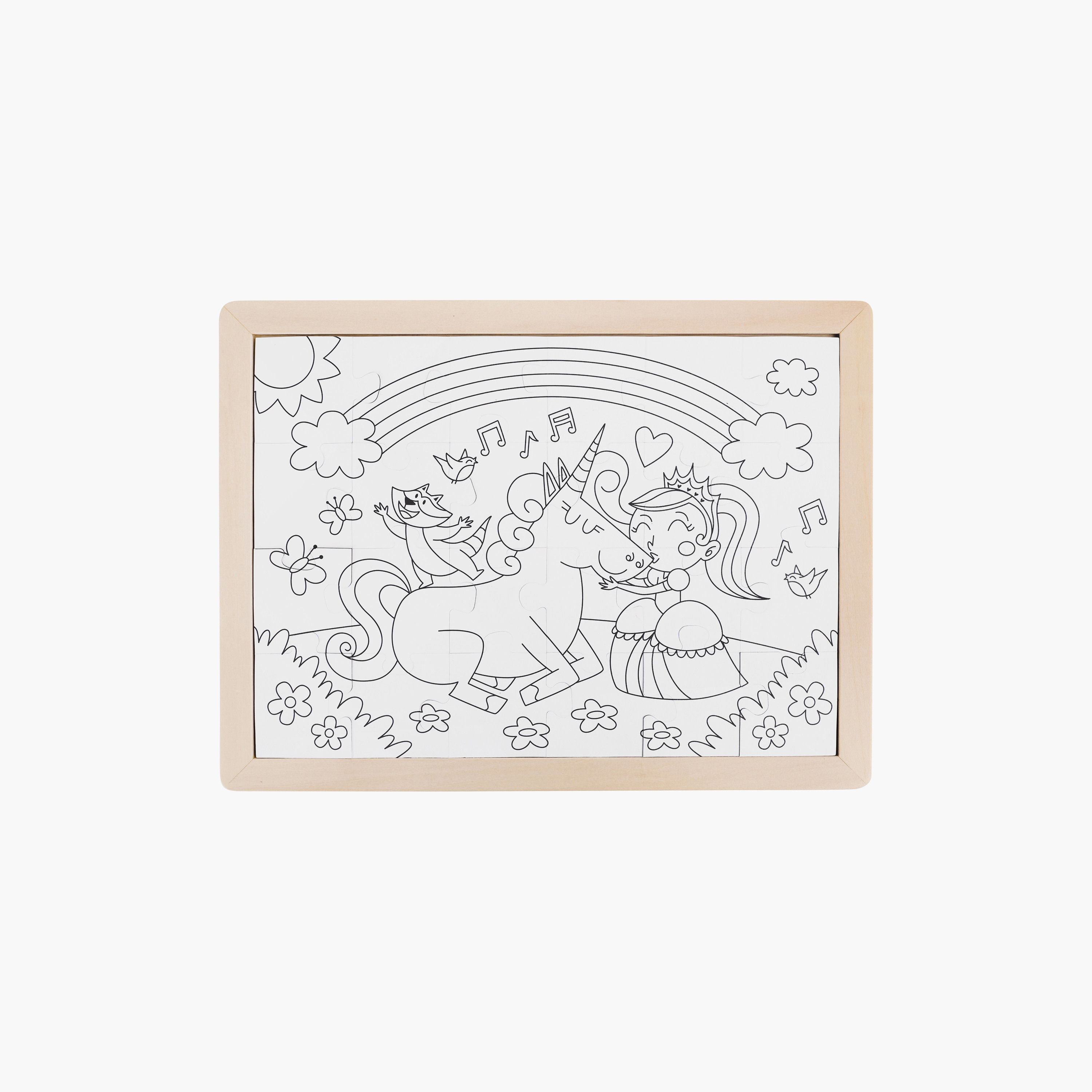Hape Unicorn Colouring Jigsaw Puzzle-toys-indoortoys-puzzles-image-3