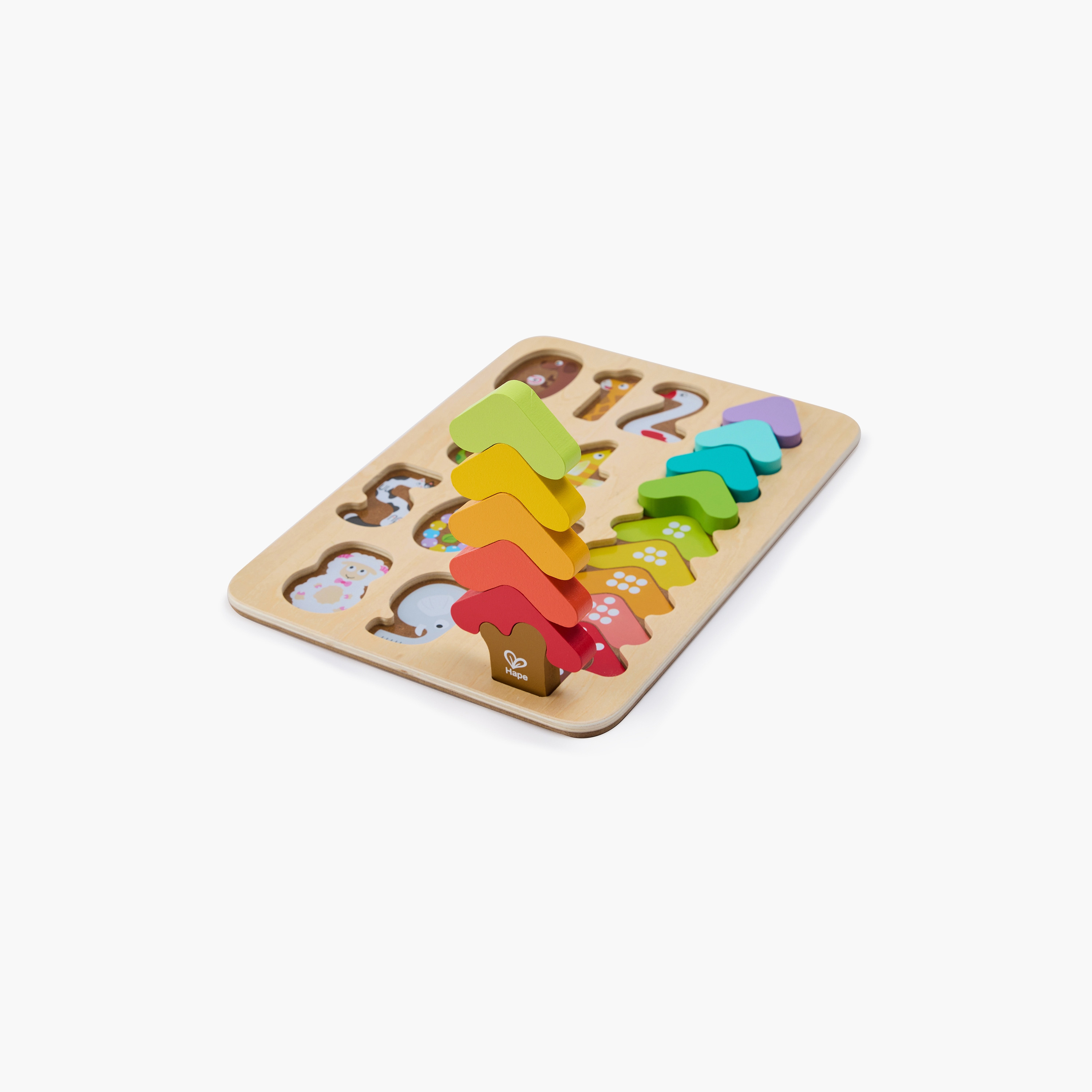 Hape Colours & Numbers Wooden Puzzle-toys-indoortoys-puzzles-image-4
