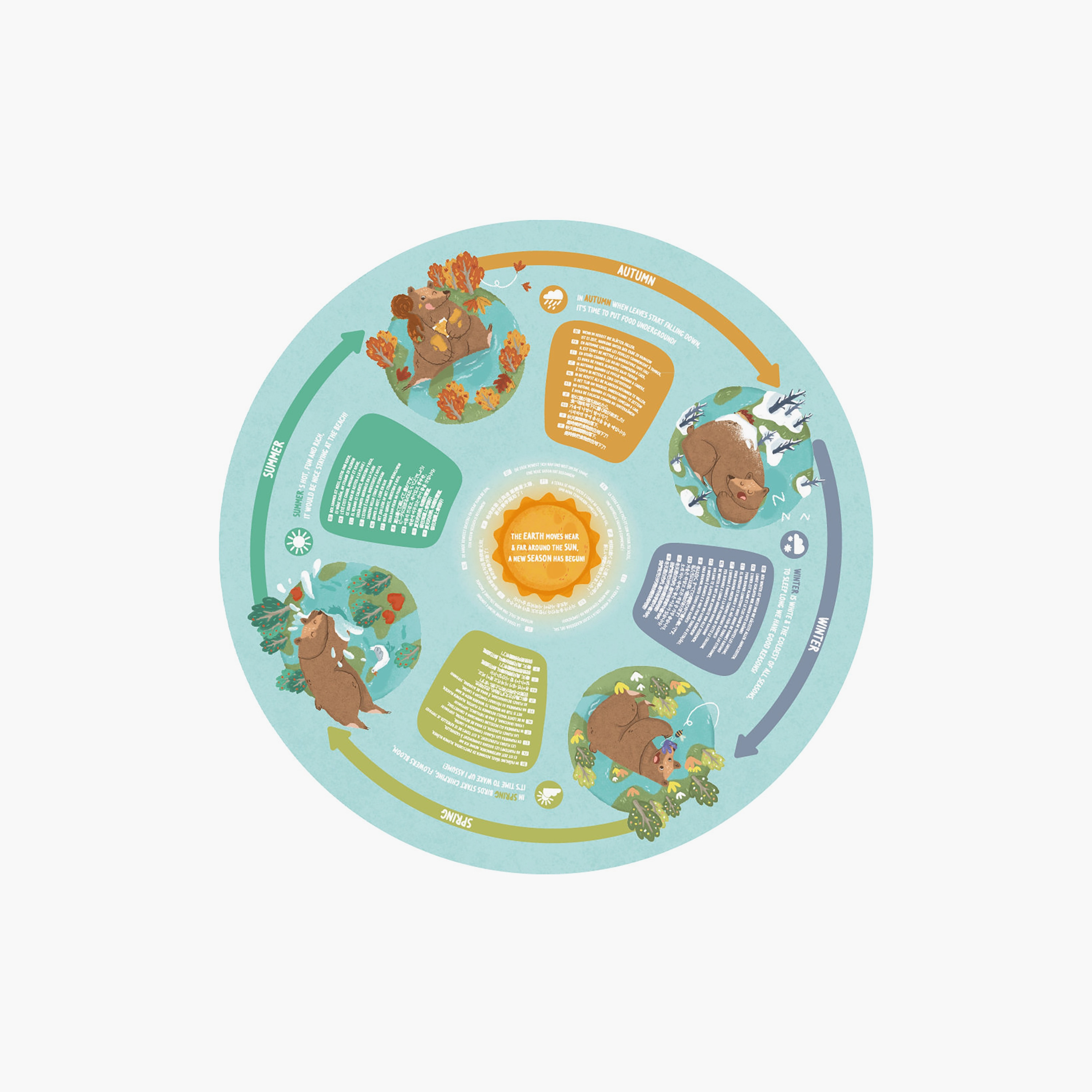 Hape Four Seasons Learning Puzzle-toys-indoortoys-puzzles-image-1