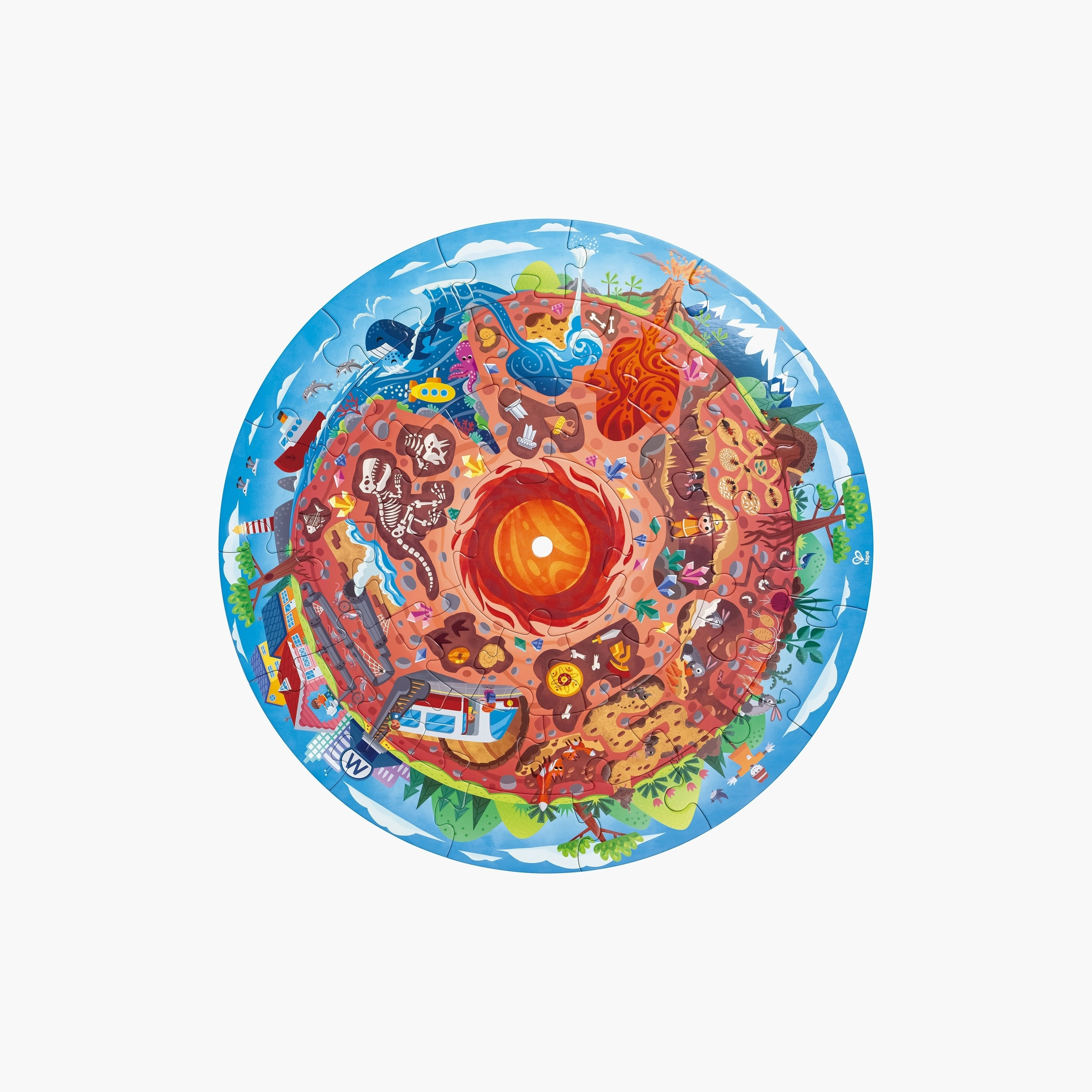 Hape Underground World Learning Puzzle-toys-indoortoys-puzzles-image-2