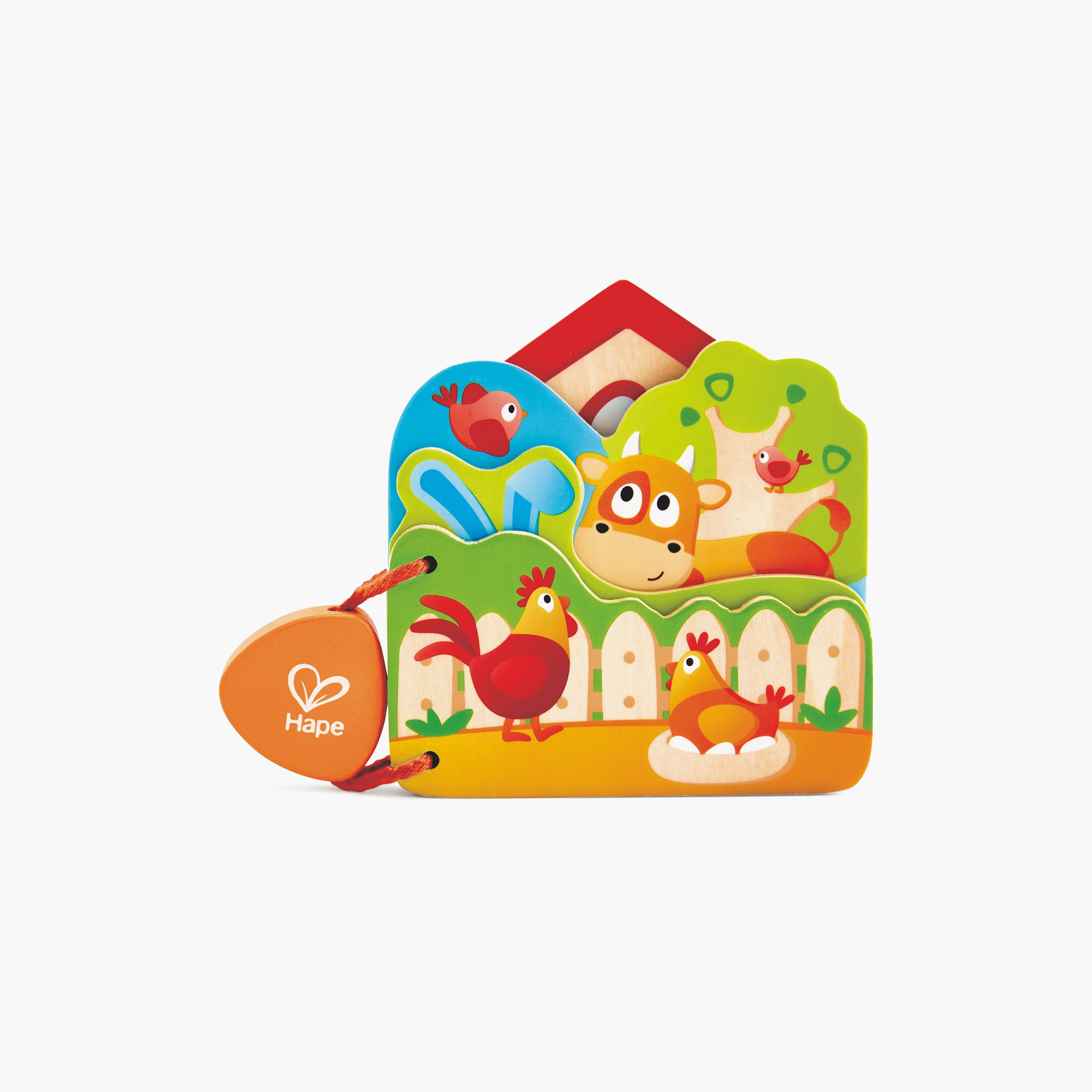 Hape Farm-Themed Educational Book-toys-educational-readingandwriting-image-1