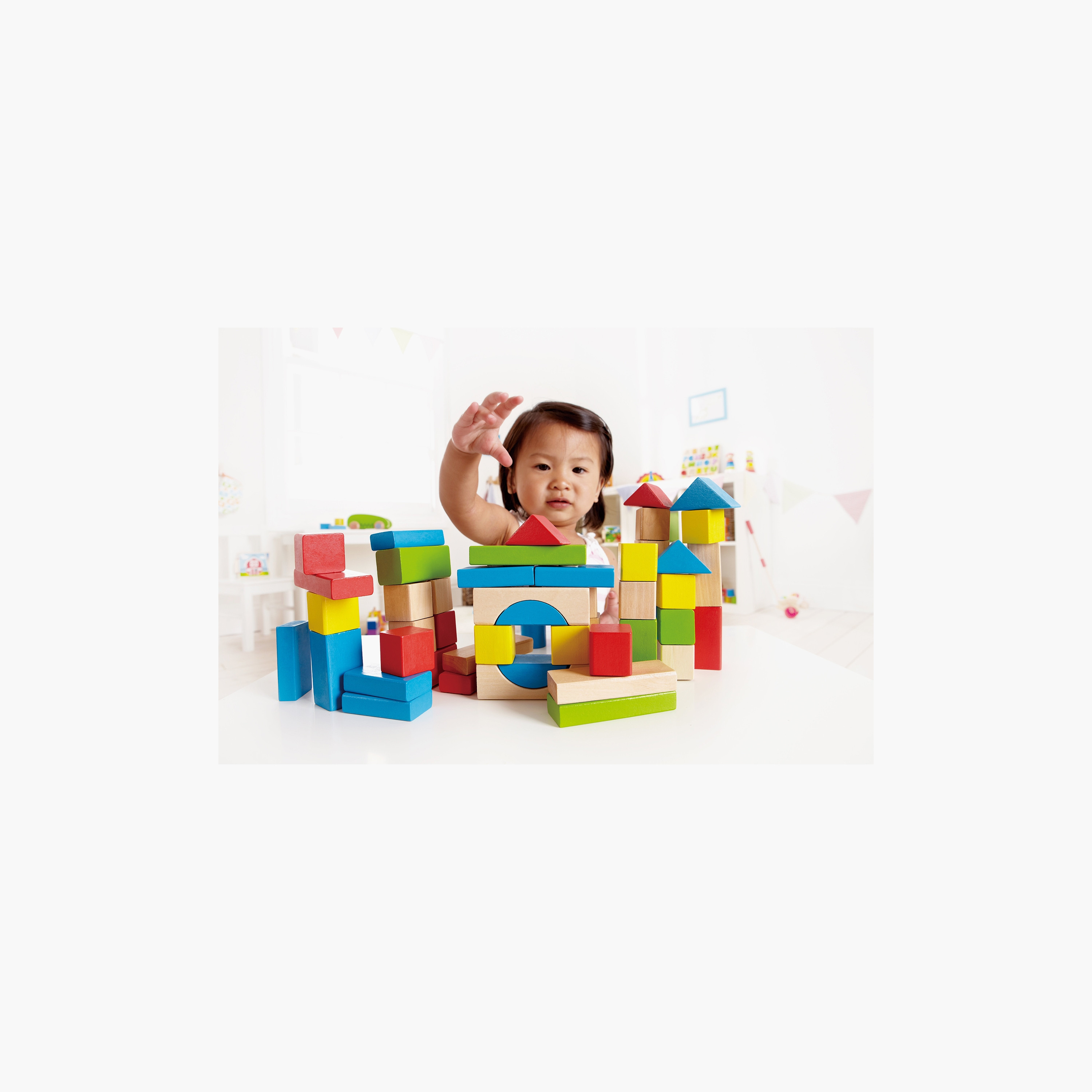 Hape Maple Wooden Blocks Building Set with Bag-toys-buildingblocks-blocks-image-3