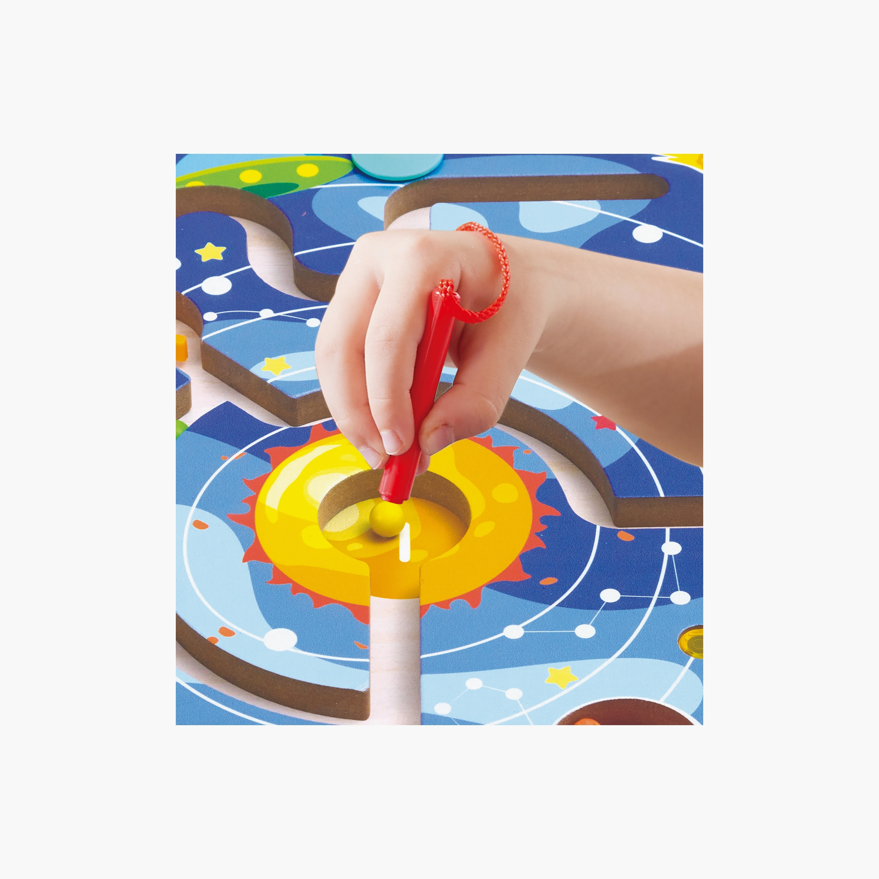 Hape Space Maze & Tangram Board Toy-toys-babyandtoddlertoys-learningtoys-image-7