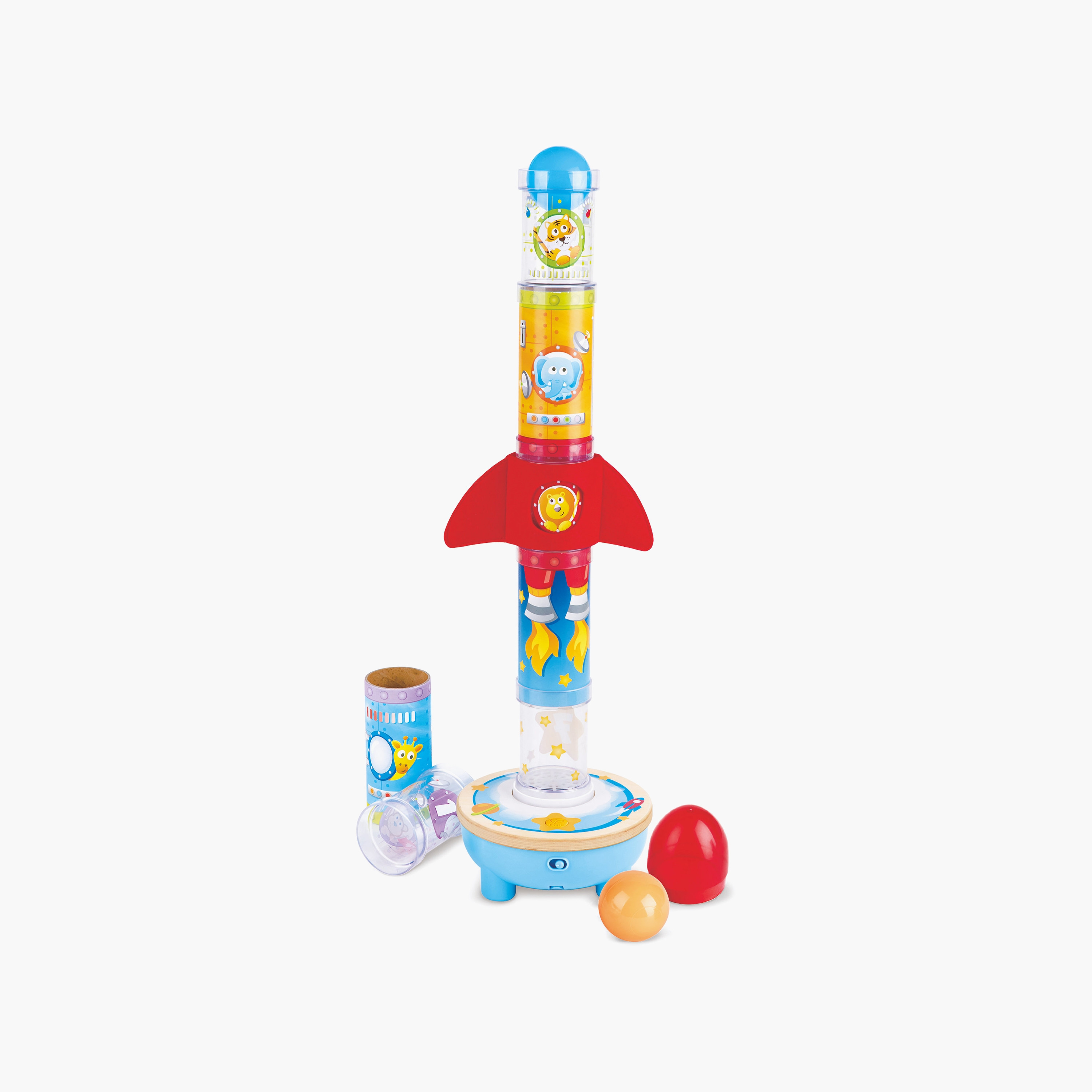 Hape Rocket Ball Air Stacker-toys-babyandtoddlertoys-stackingandnestingtoys-image-1