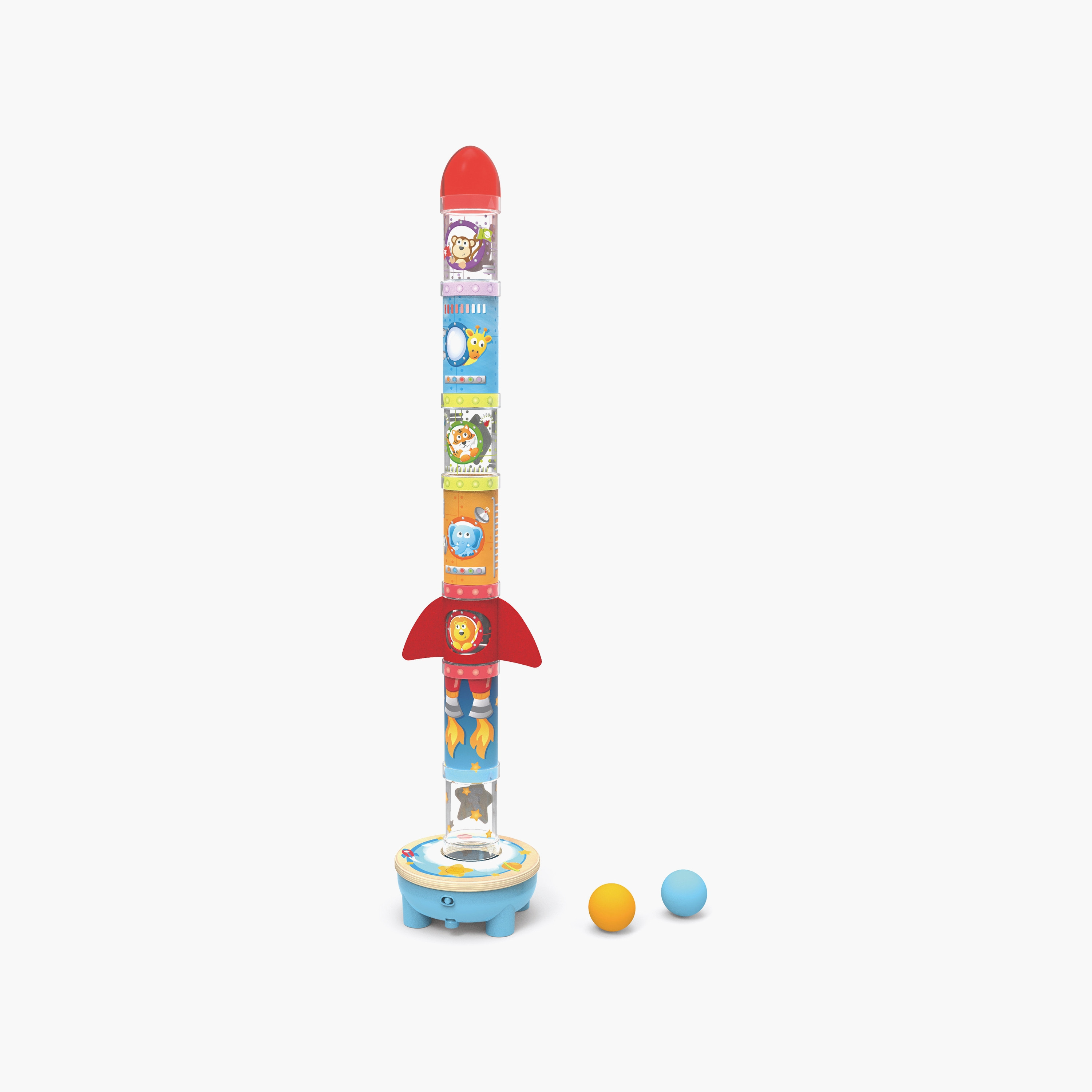 Hape Rocket Ball Air Stacker-toys-babyandtoddlertoys-stackingandnestingtoys-image-6