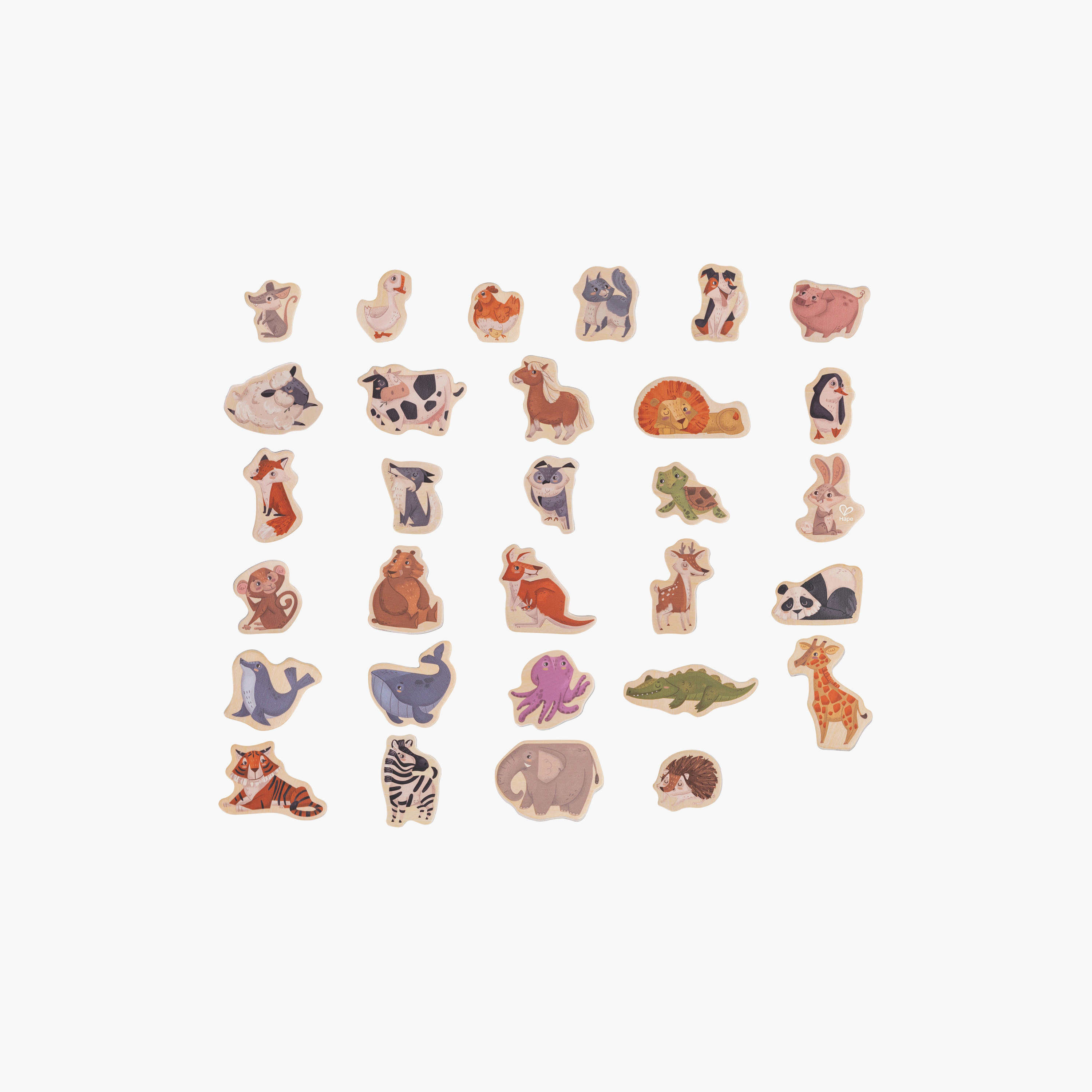 Hape 30-Piece Magnetic Animals-toys-buildingblocks-magnetictoys-image-2