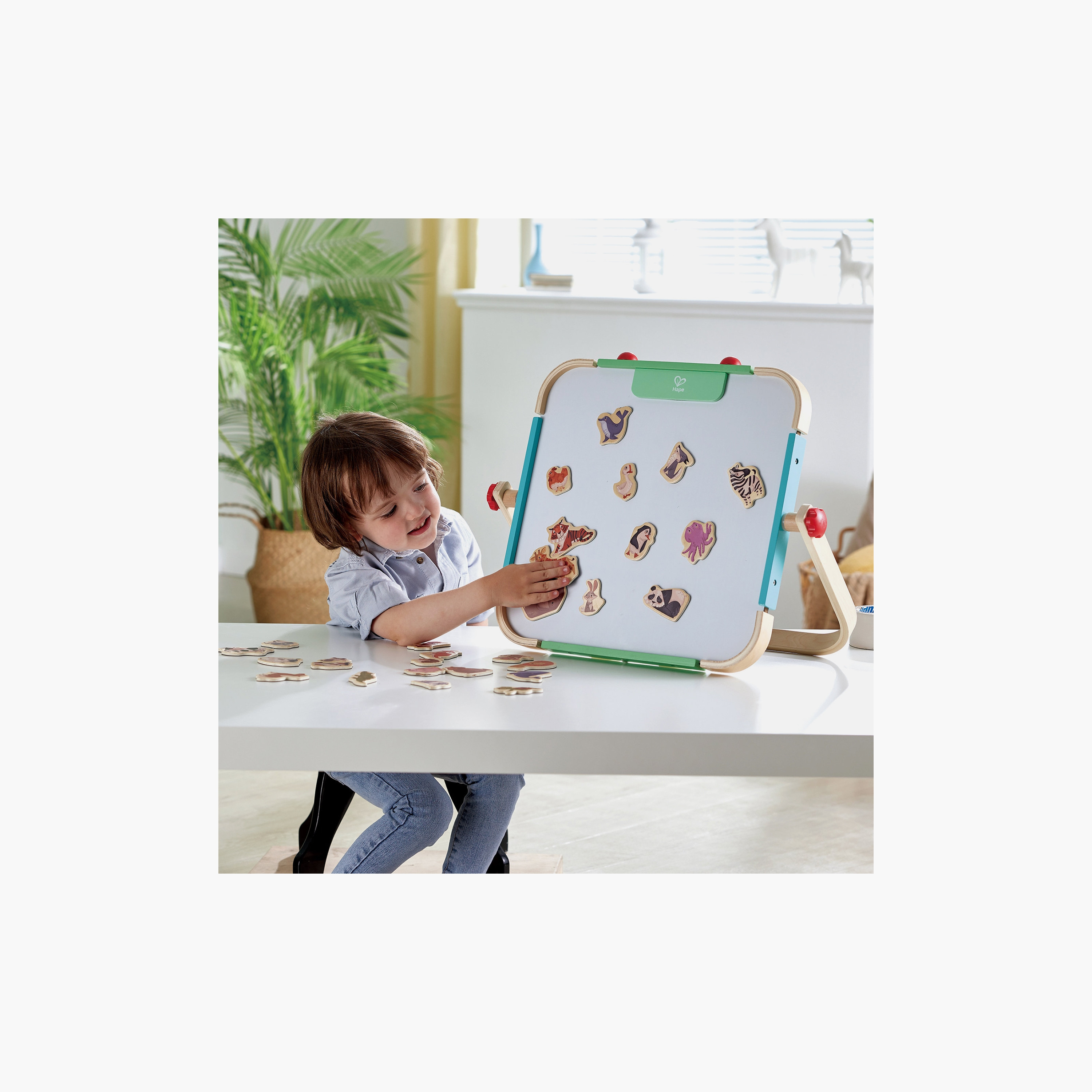 Hape 30-Piece Magnetic Animals-toys-buildingblocks-magnetictoys-image-3