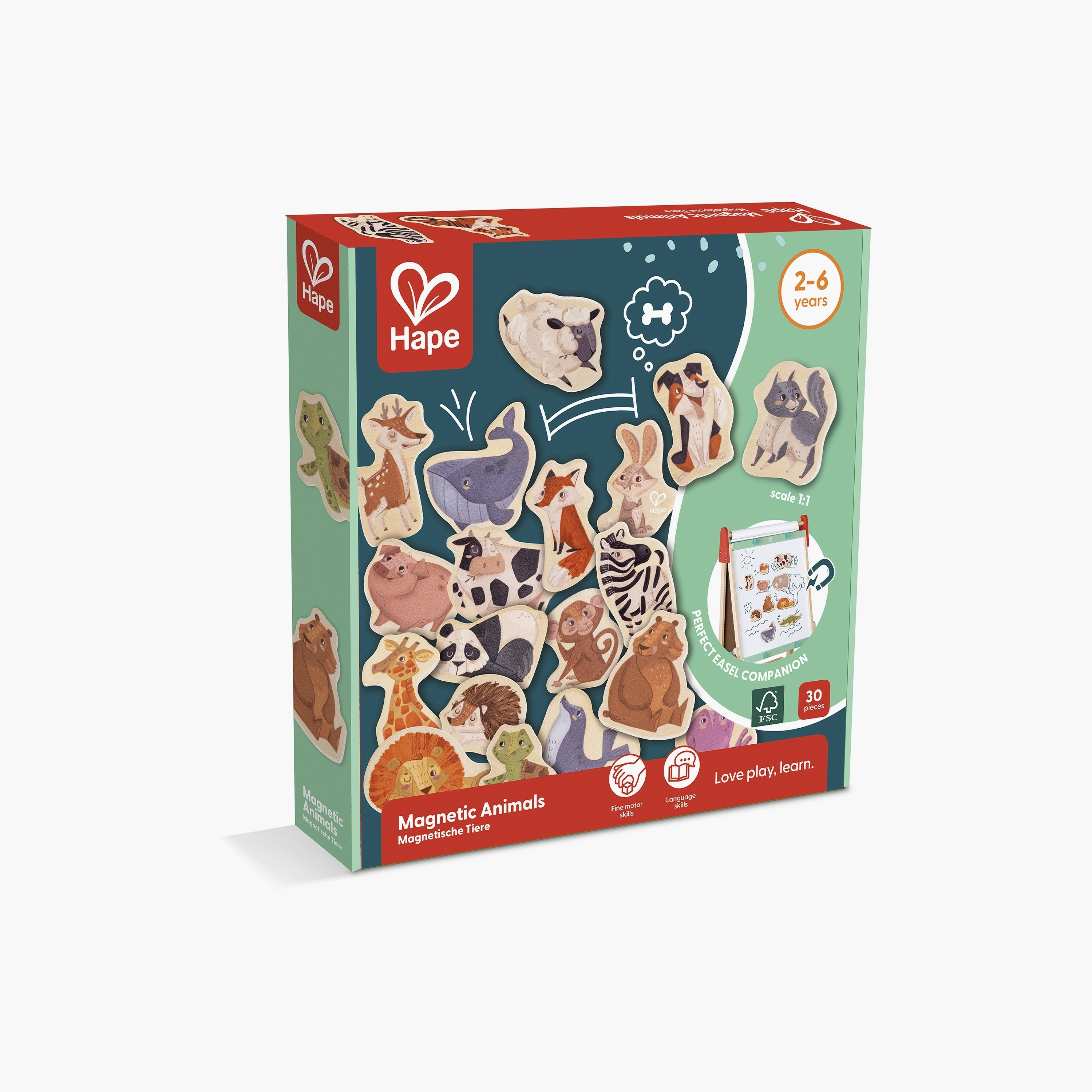 Hape 30-Piece Magnetic Animals-toys-buildingblocks-magnetictoys-image-5