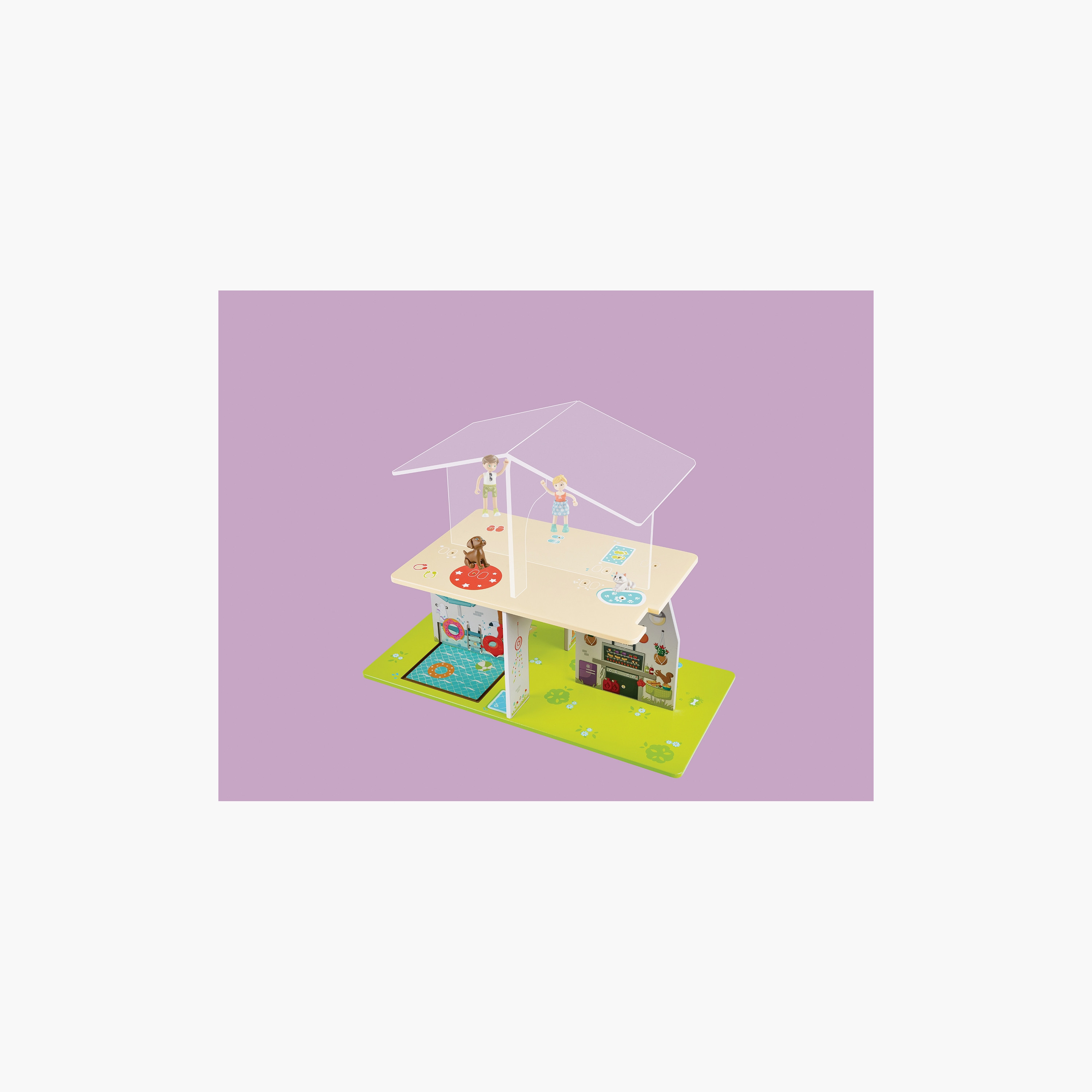 Hape Rock & Slide Wooden Dollhouse with Sound Effects-toys-dollsandplaysets-dollhouses-image-7
