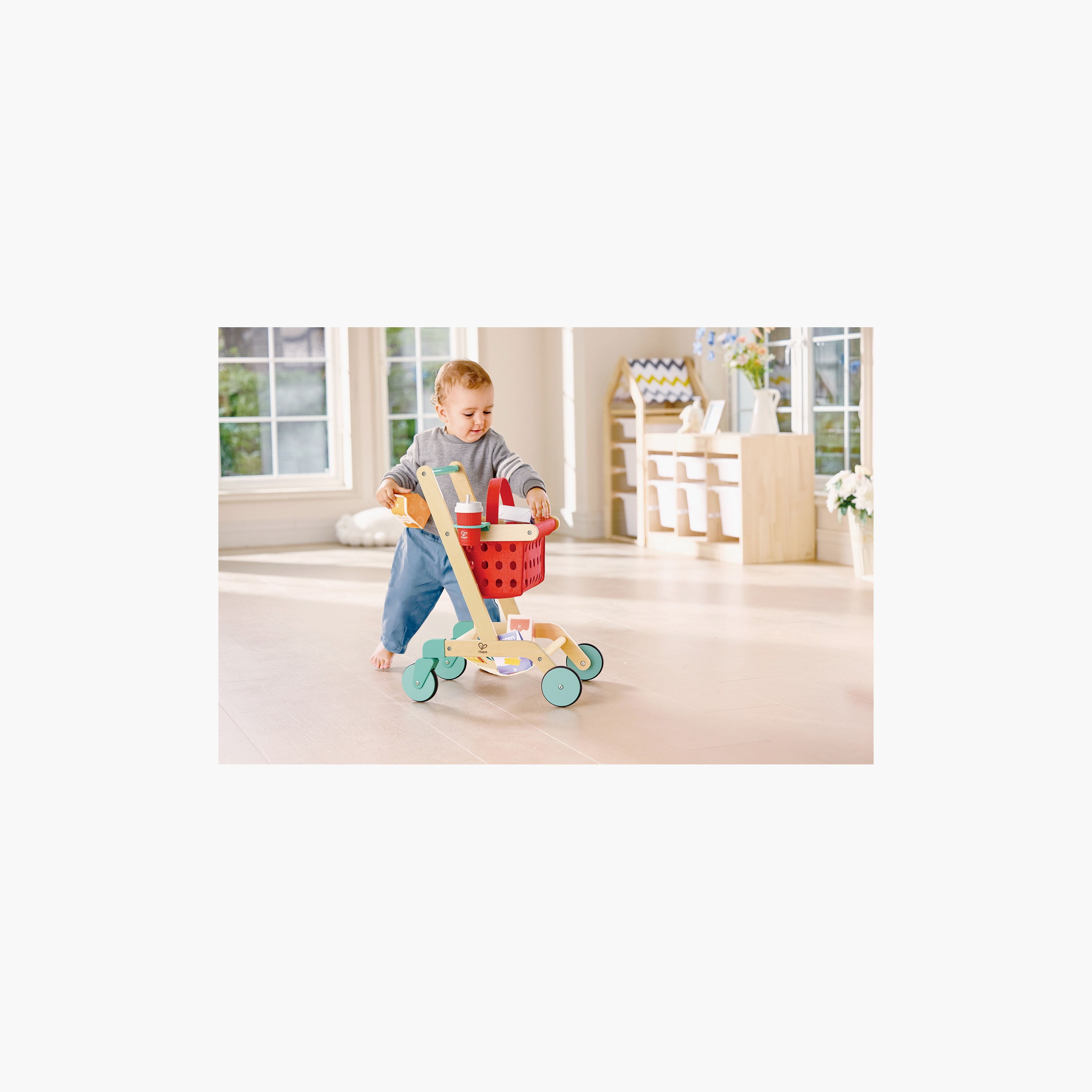 طقم عربة وسلة التسوق الصغيرة من هيب-toys-roleplay-supermarketandshoppingsets-image-2