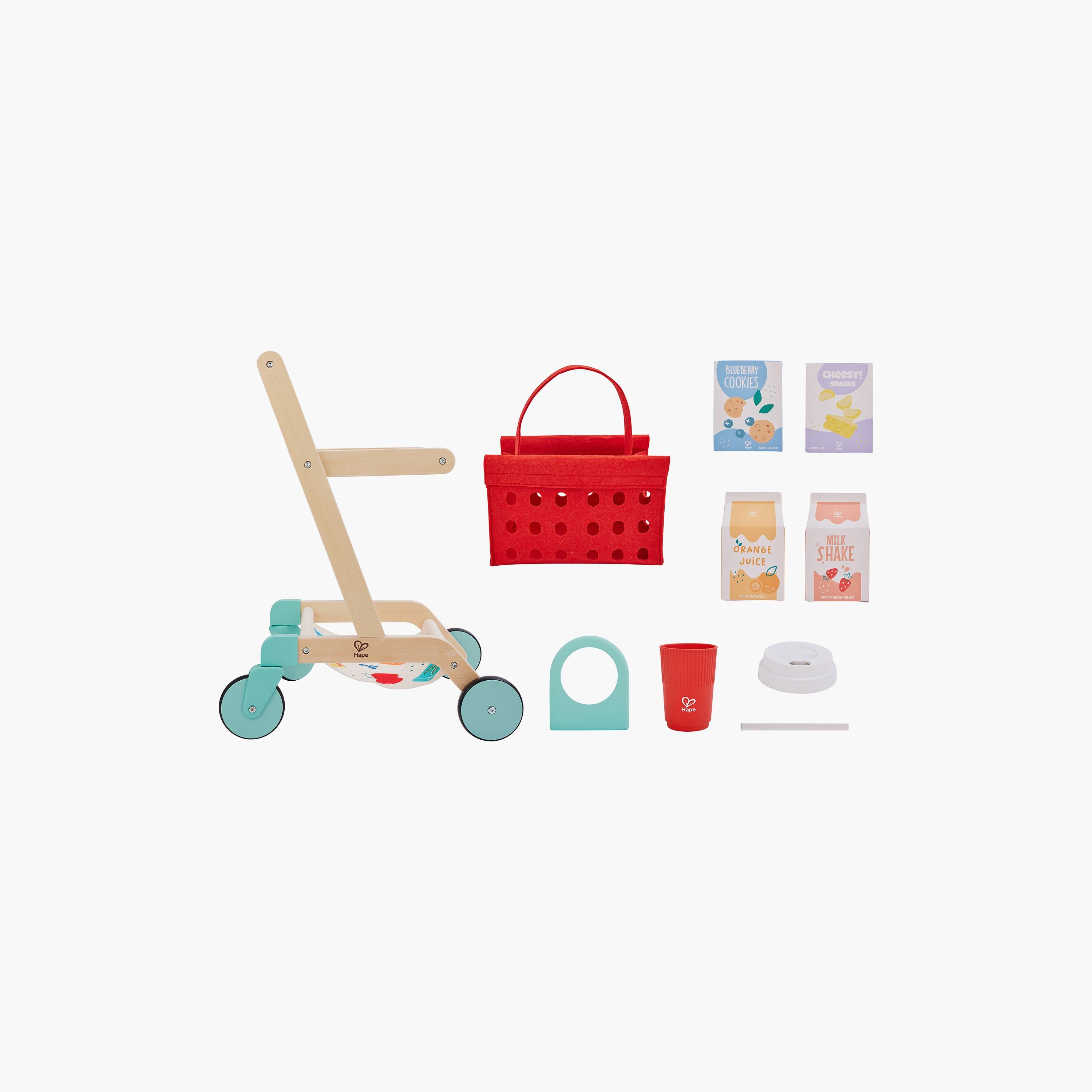 طقم عربة وسلة التسوق الصغيرة من هيب-toys-roleplay-supermarketandshoppingsets-image-7