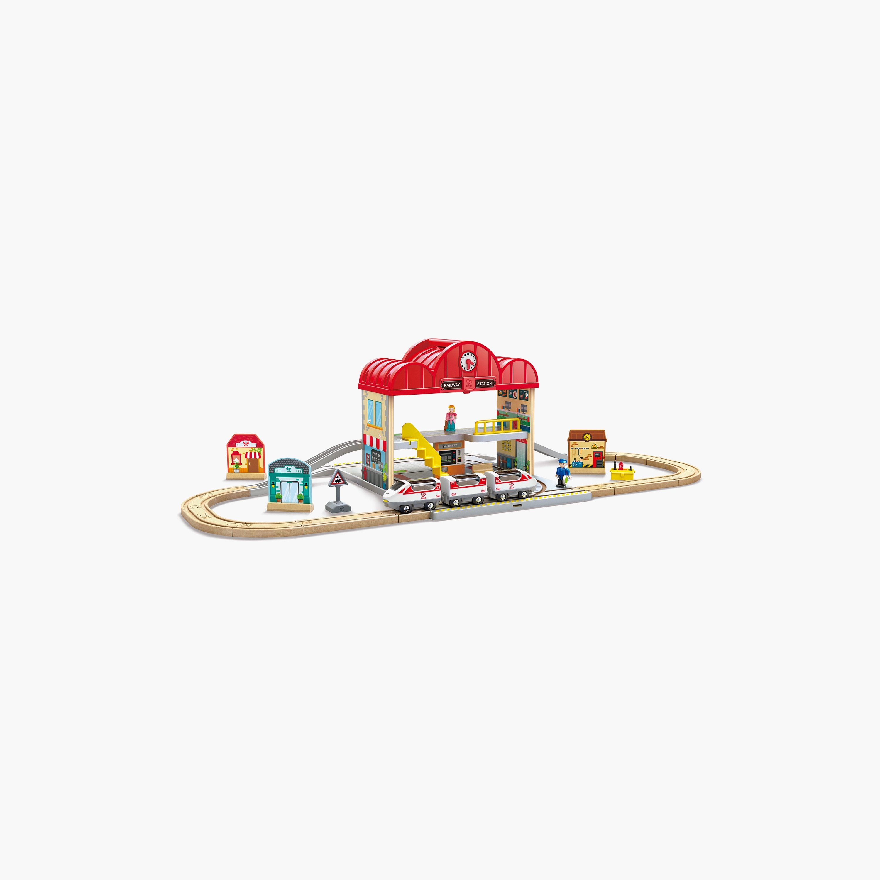 Hape Portable Train Station Set-toys-babyandtoddlertoys-learningtoys-image-7