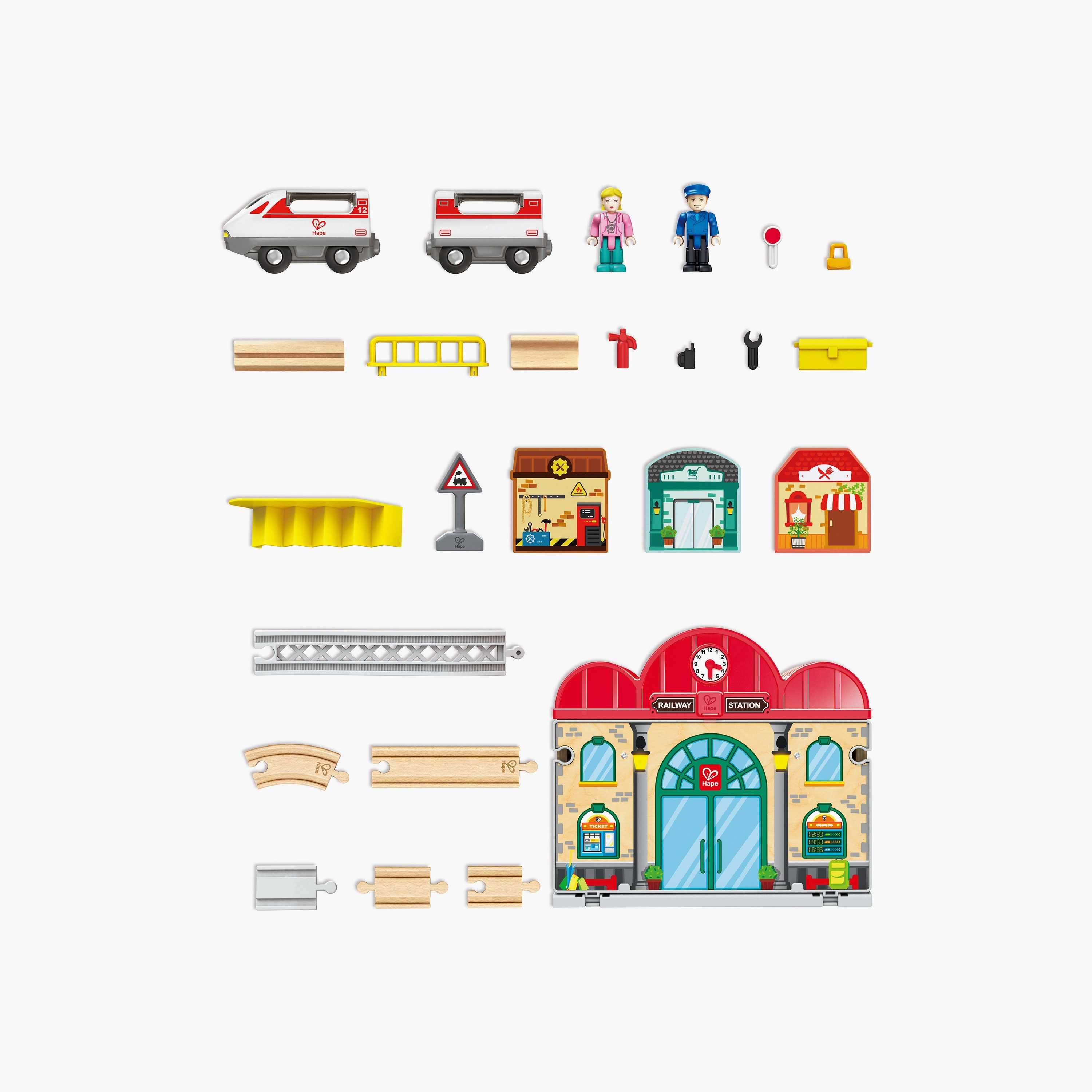 Hape Portable Train Station Set-toys-babyandtoddlertoys-learningtoys-image-9