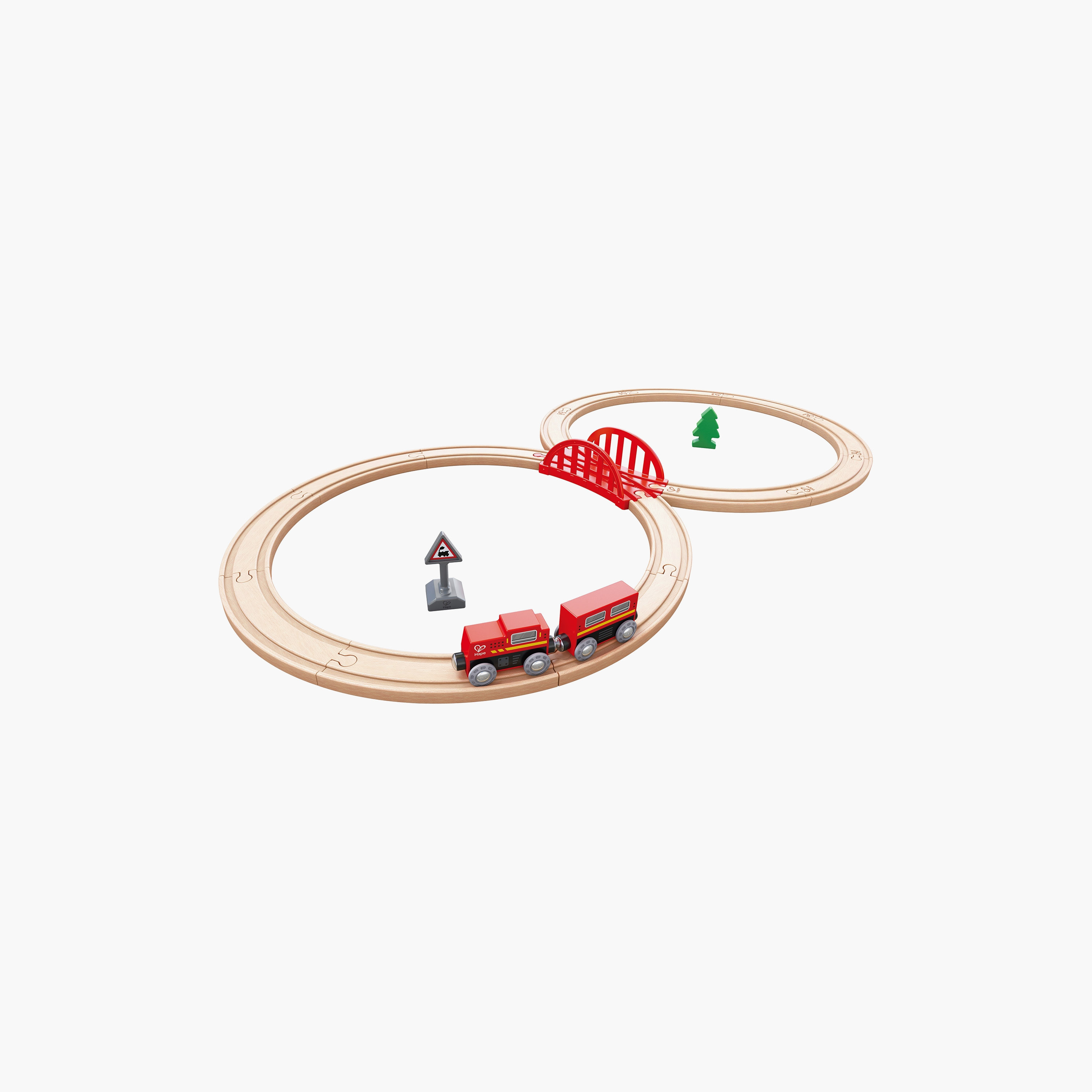 Hape Wooden Classic Train and Railway Set With Figurines-toys-playvehicles-trainsandbuses-image-1
