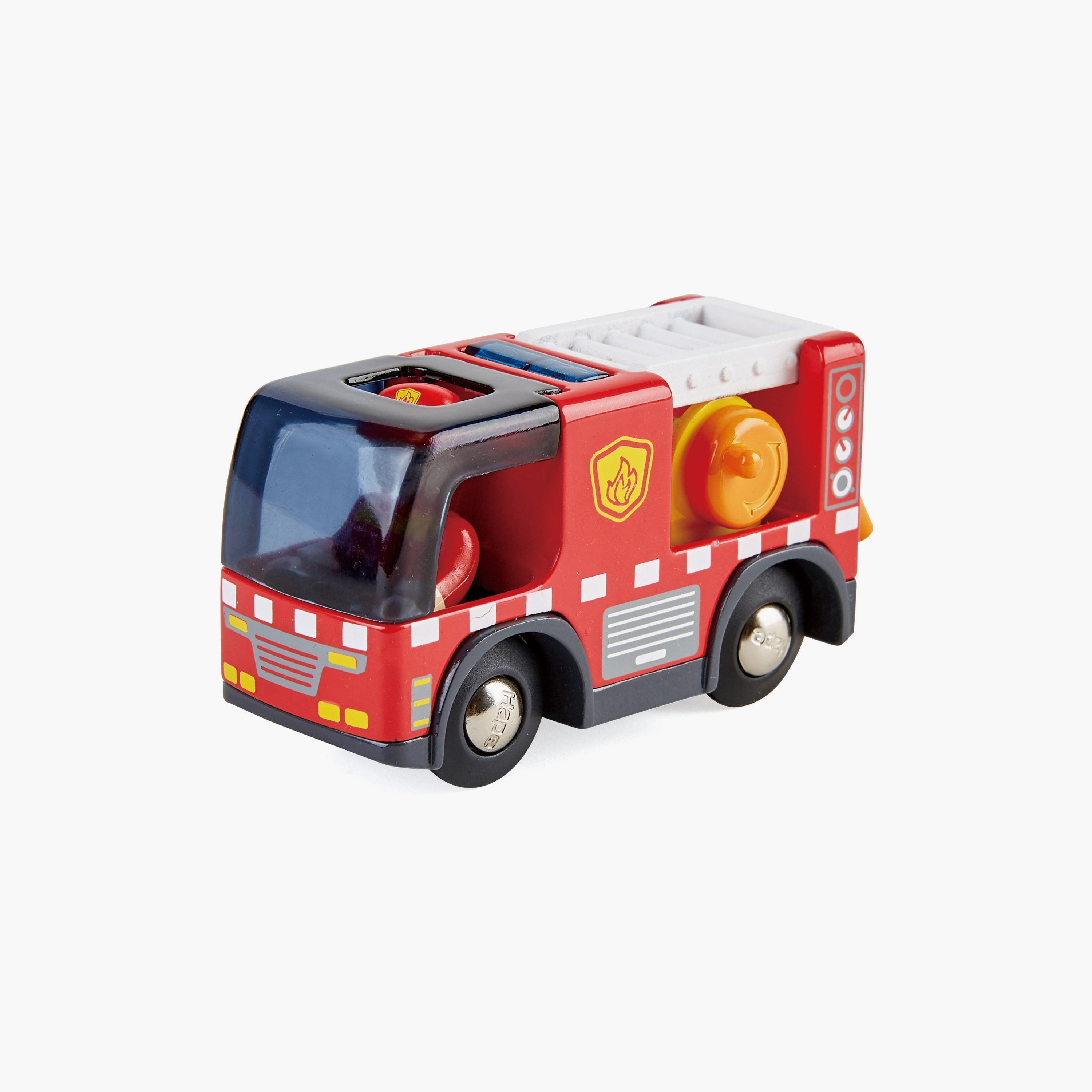 Hape Fire Truck with Siren-toys-playvehicles-trainsandbuses-image-2
