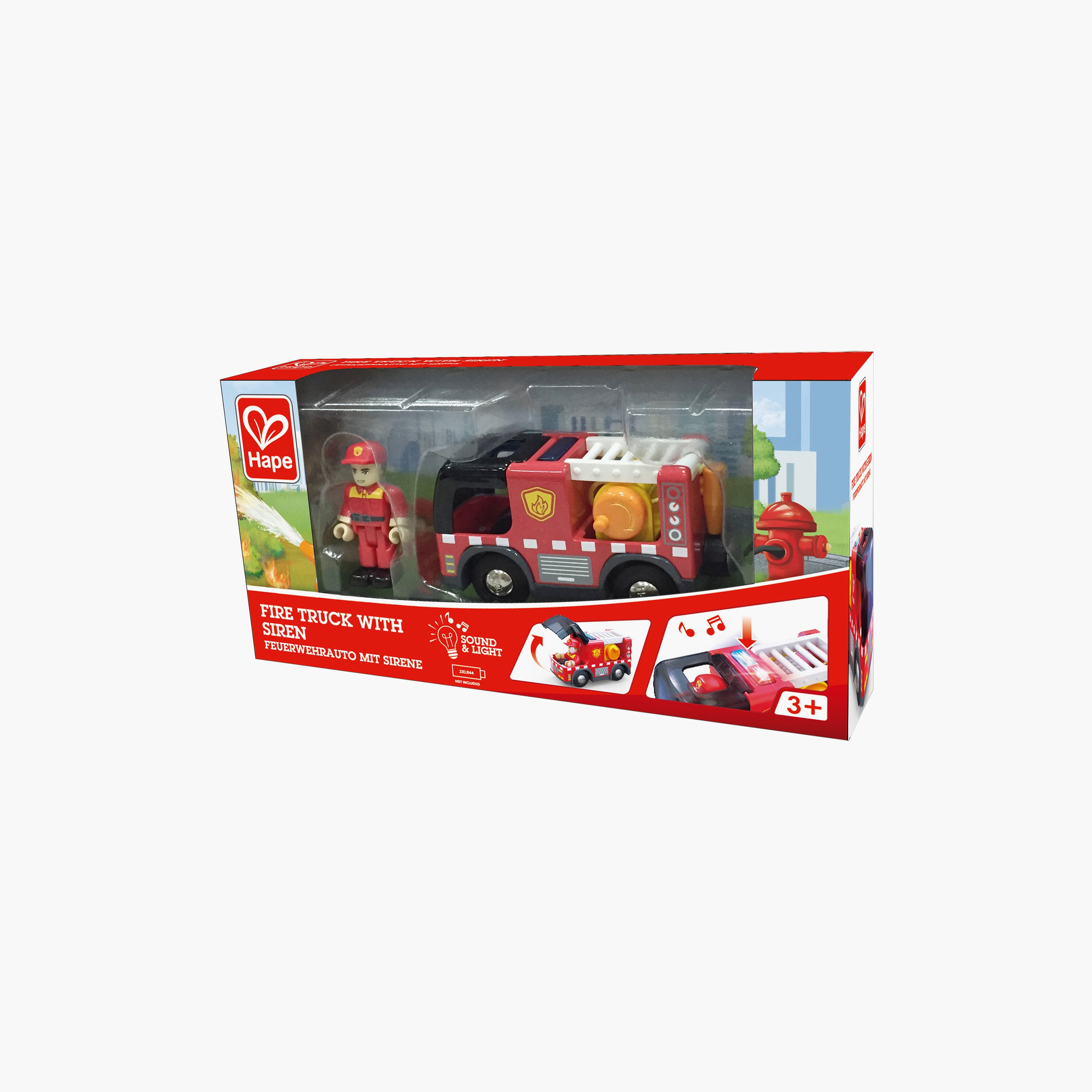 Hape Fire Truck with Siren-toys-playvehicles-trainsandbuses-image-8