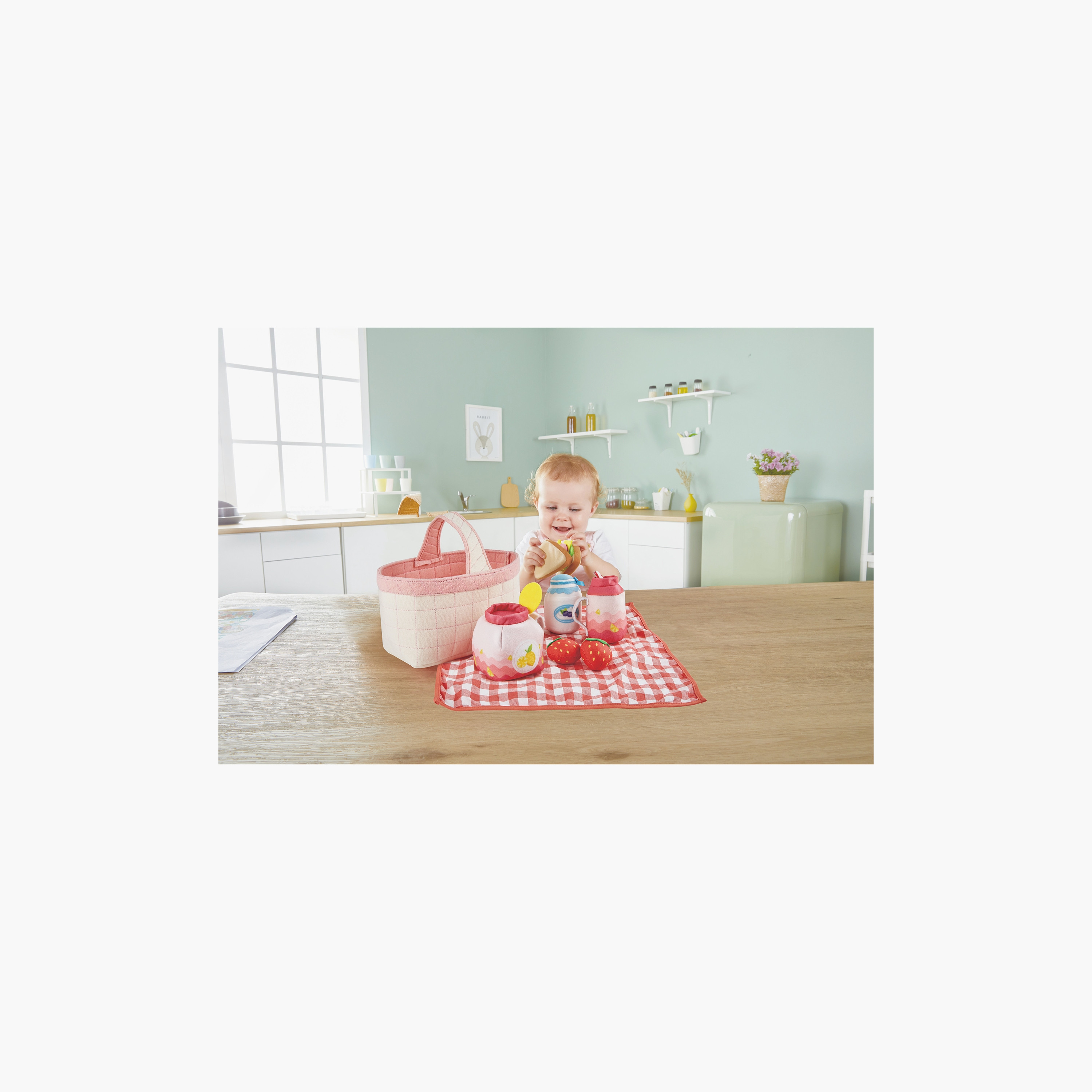 سلة نزهة للأطفال مع ملحقات من هيب-toys-roleplay-playfoods-image-5