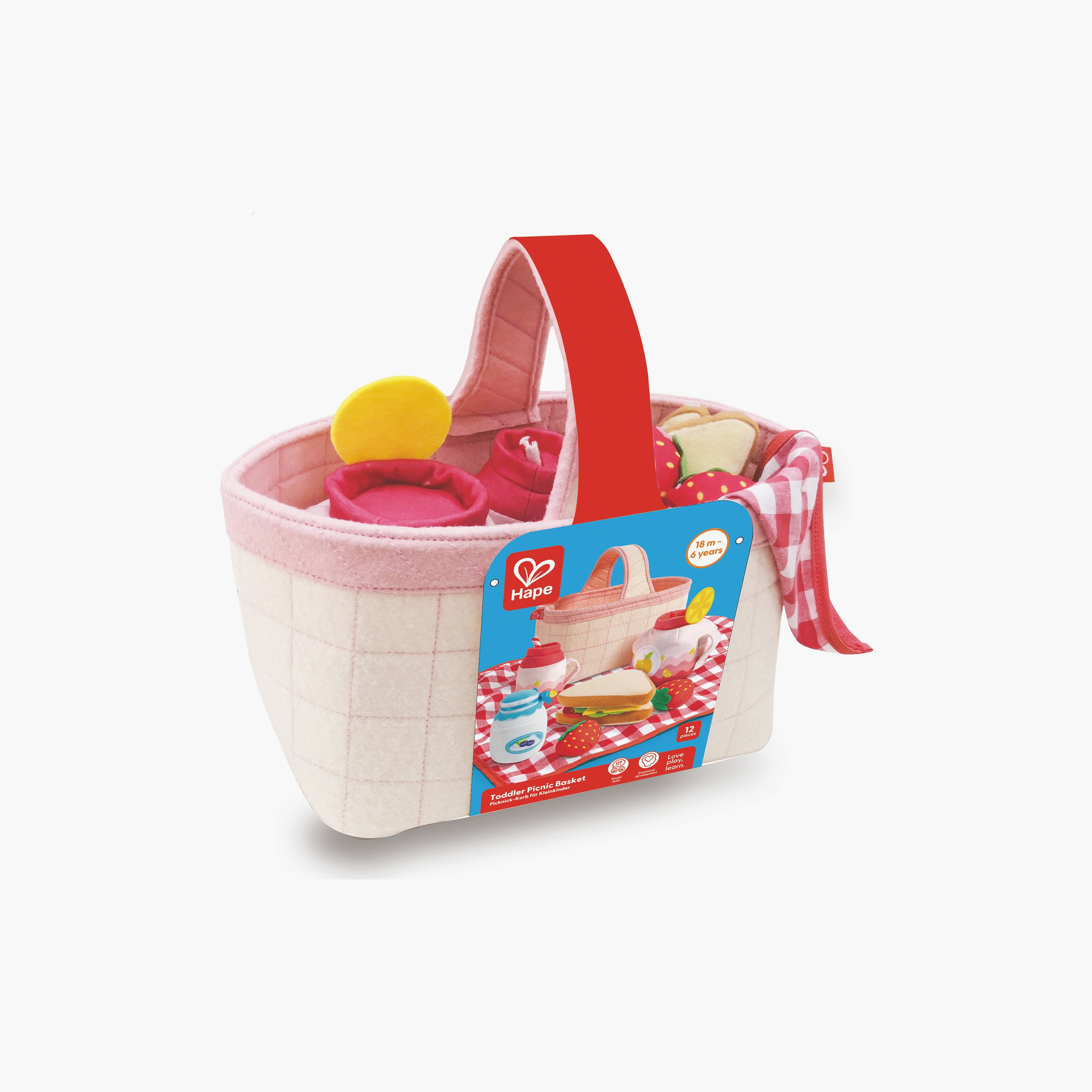سلة نزهة للأطفال مع ملحقات من هيب-toys-roleplay-playfoods-image-6