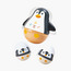 Hape Musical Wobbling Penguin Family Toy-toys-babyandtoddlertoys-lightsandmusicaltoys-image-1