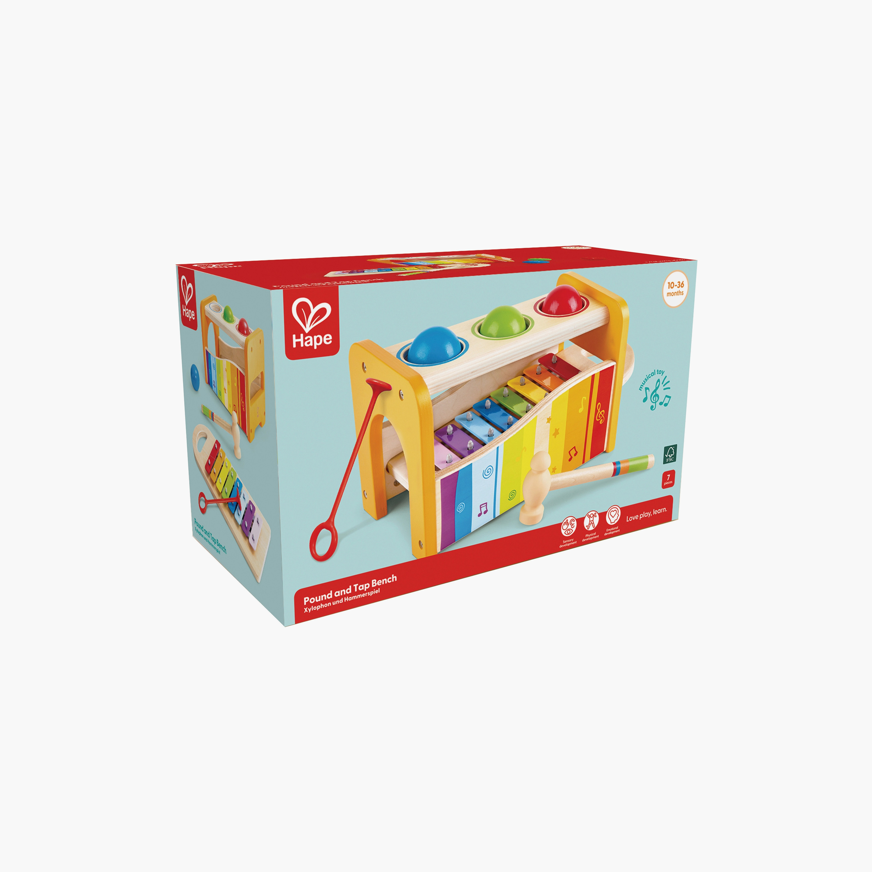 Hape Pound & Top Bench with Accessories-toys-babyandtoddlertoys-lightsandmusicaltoys-image-11