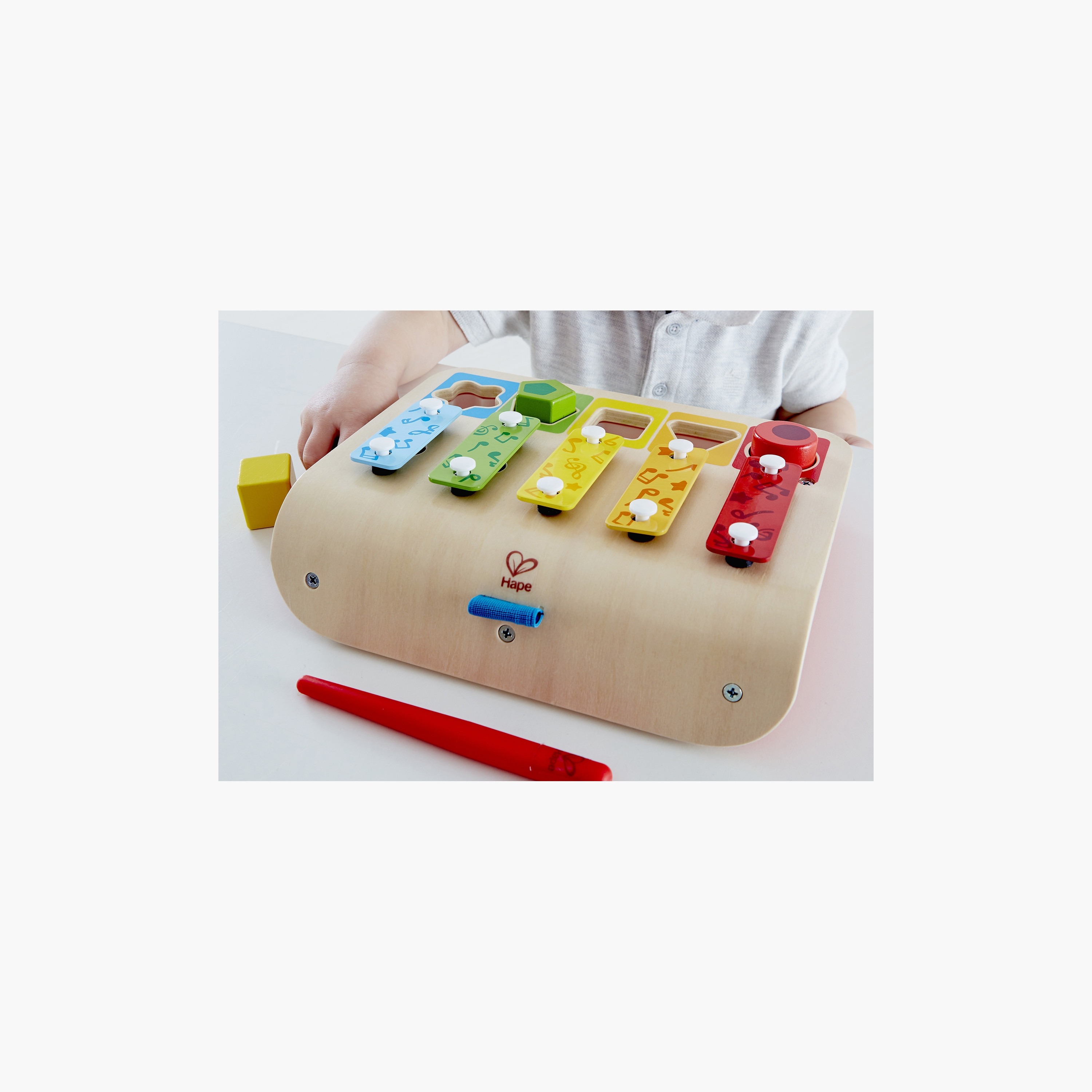 Hape Shape Sorter & Xylophone Set-toys-babyandtoddlertoys-lightsandmusicaltoys-image-3