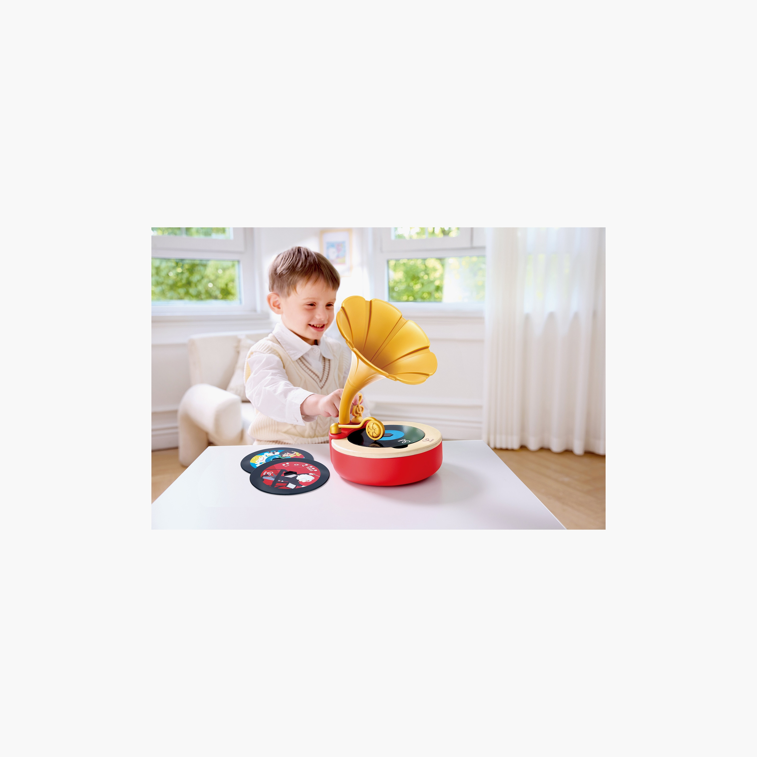 طقم فونوغراف "تيون تايم" من هيب-toys-babyandtoddlertoys-lightsandmusicaltoys-image-5