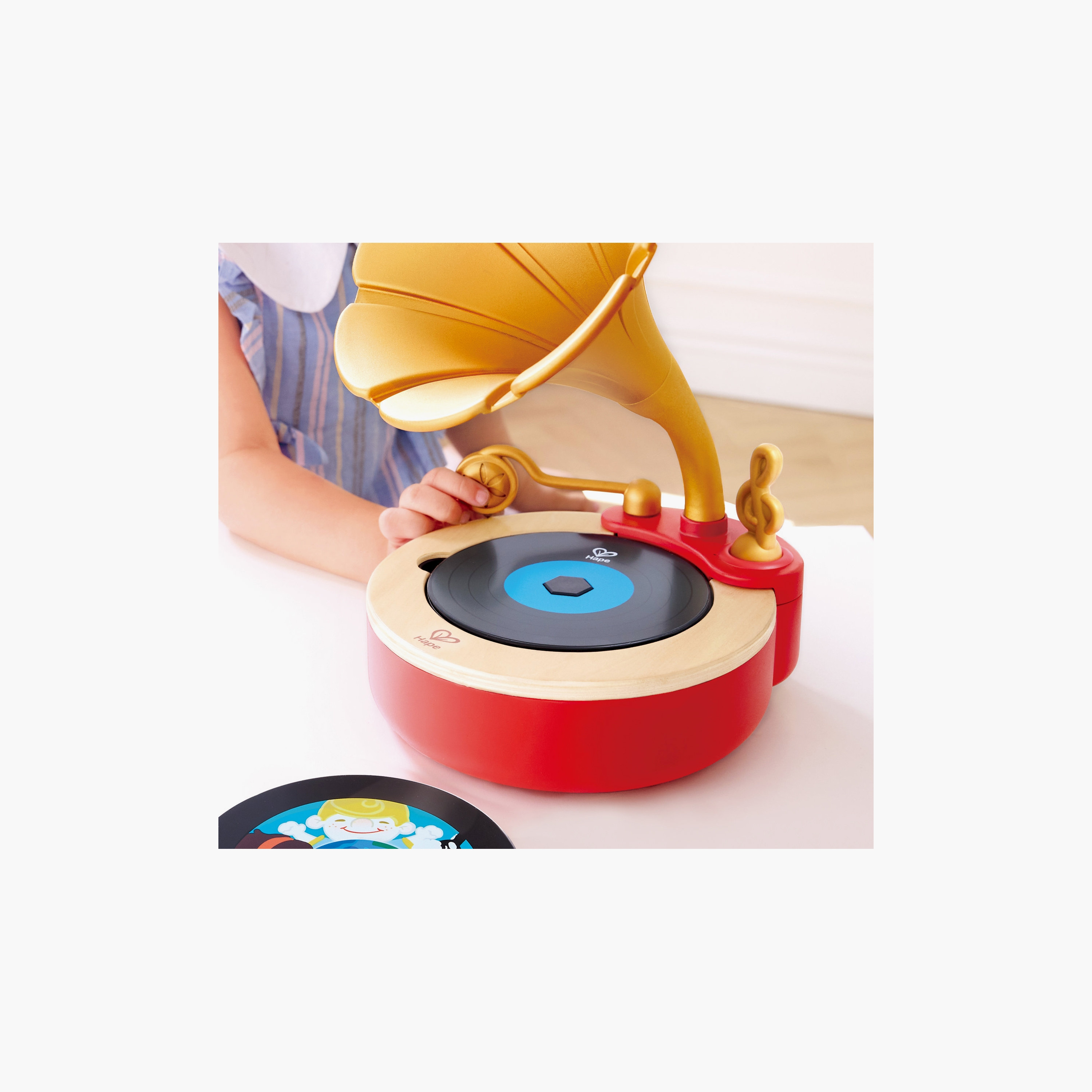 طقم فونوغراف "تيون تايم" من هيب-toys-babyandtoddlertoys-lightsandmusicaltoys-image-6