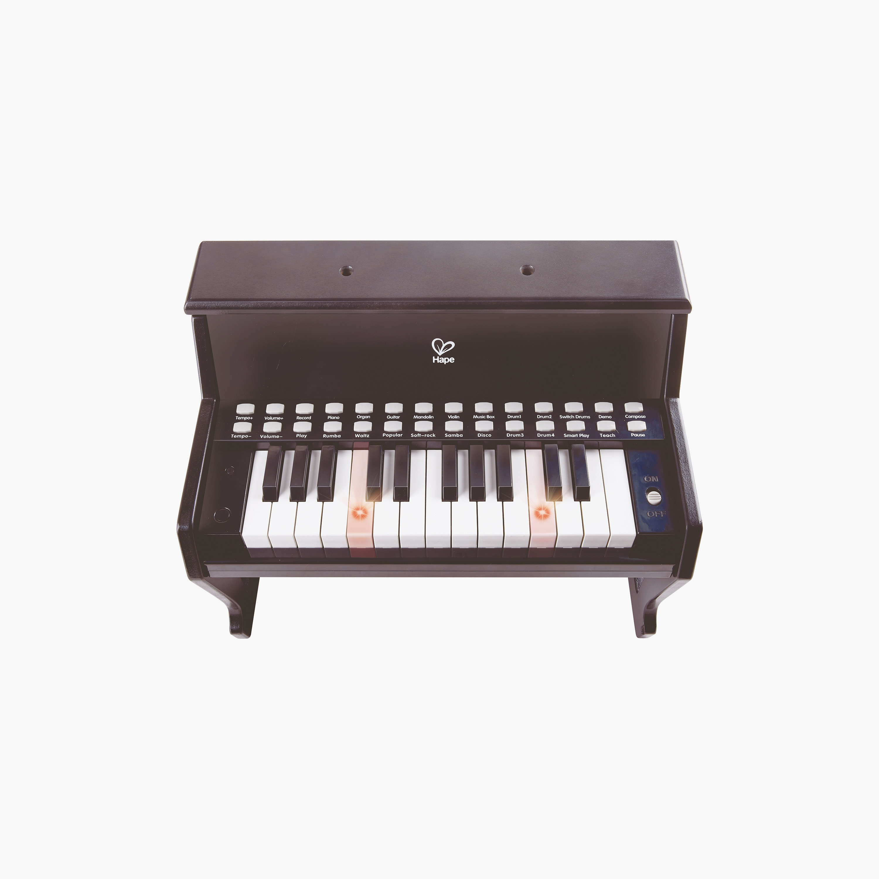Hape Learns with Lights Piano-toys-babyandtoddlertoys-lightsandmusicaltoys-image-1