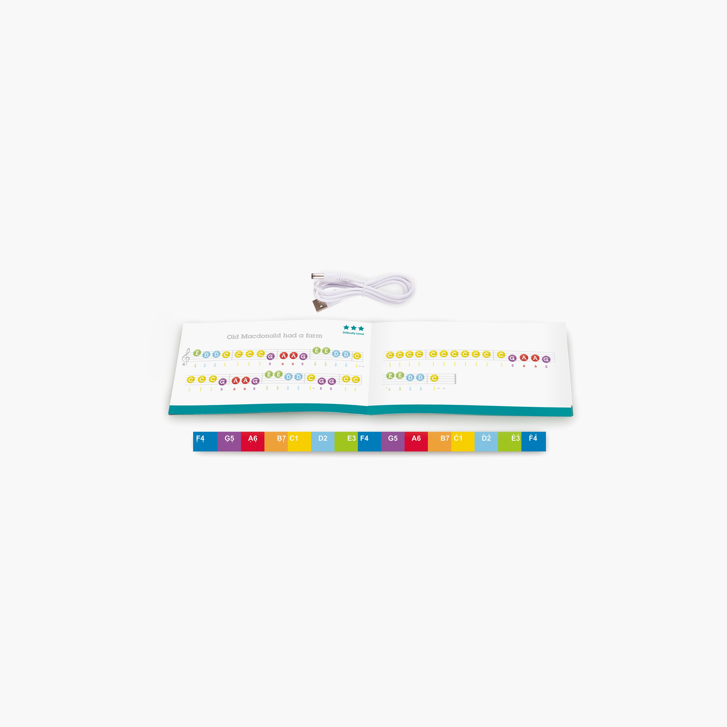 Hape Learns with Lights Piano with Stool-toys-babyandtoddlertoys-lightsandmusicaltoys-image-17