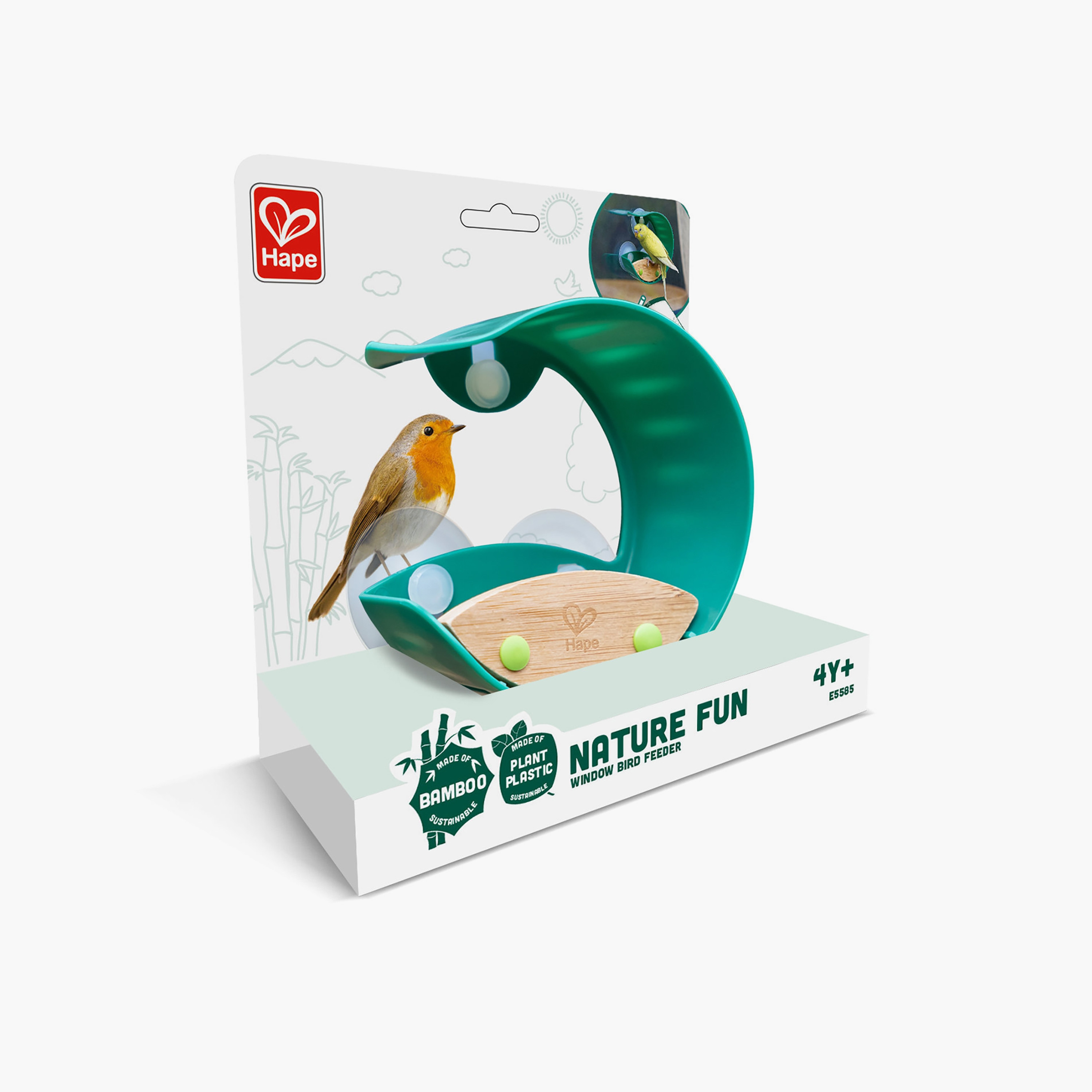 Hape Nature Fun Window Bird Feeder-toys-outdoor-activity-image-6