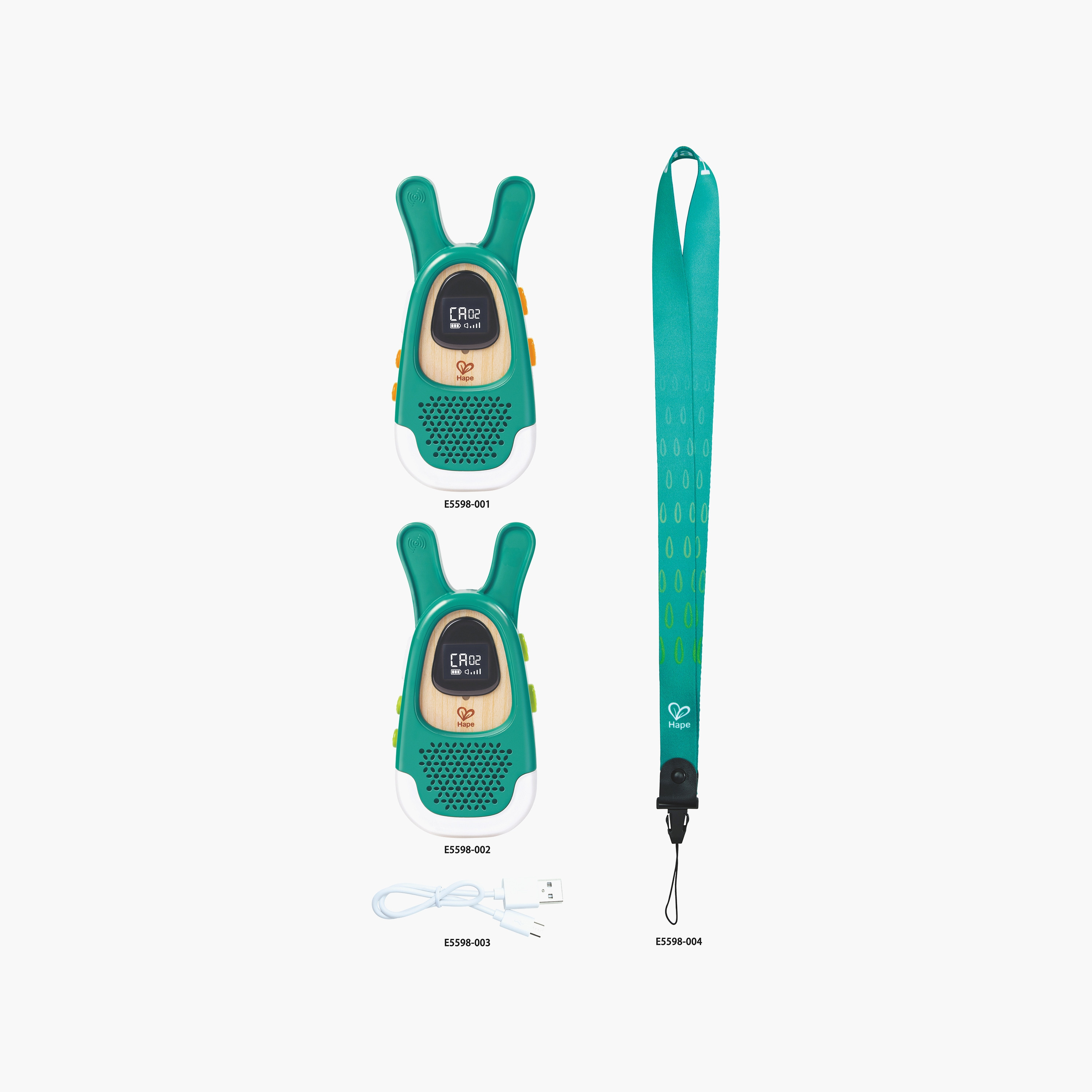 Hape 2-Piece Nature Walkie-Talkie Set-toys-outdoor-activity-image-6