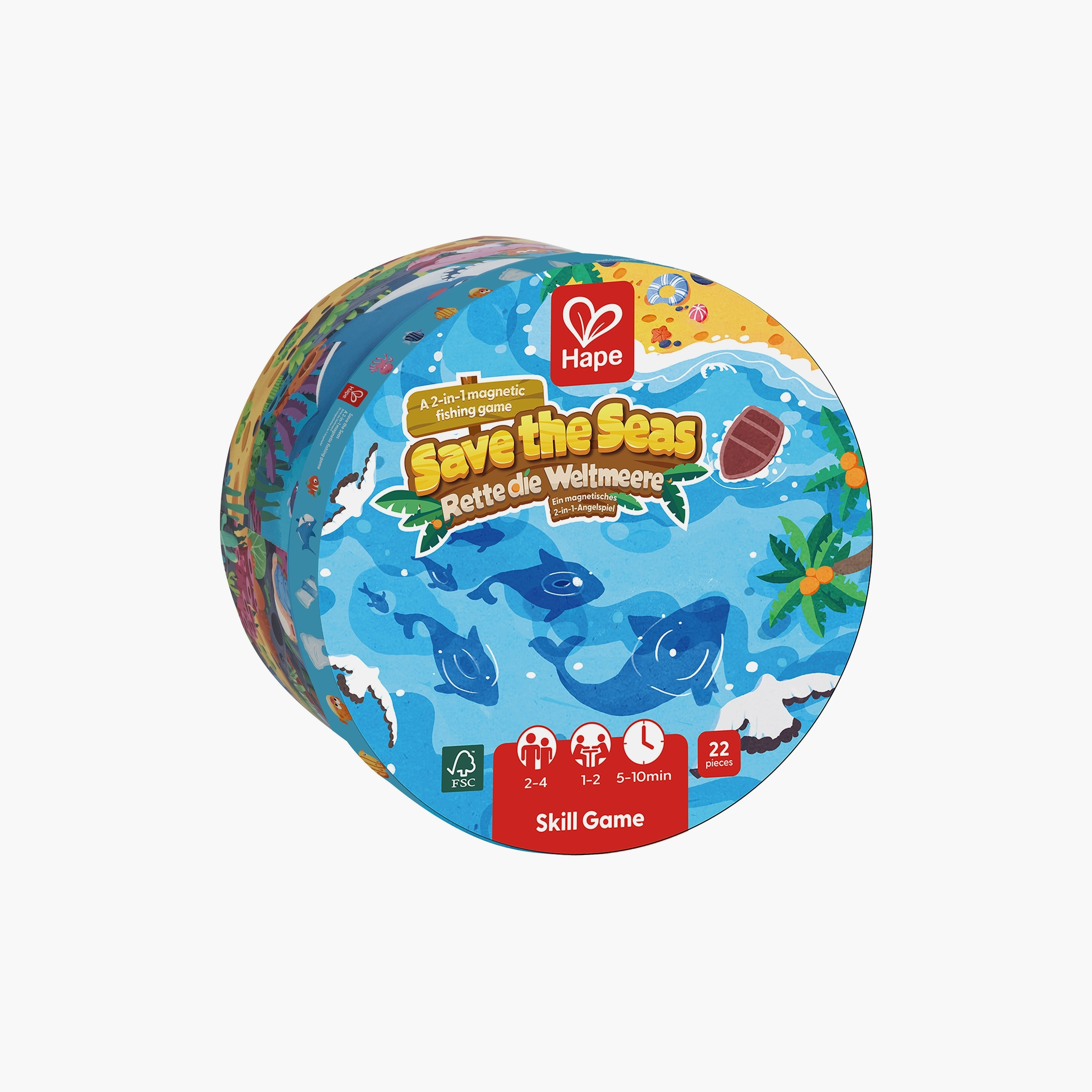 Hape 2-In-1 Magnetic Fishing Game Set-toys-buildingblocks-magnetictoys-image-2