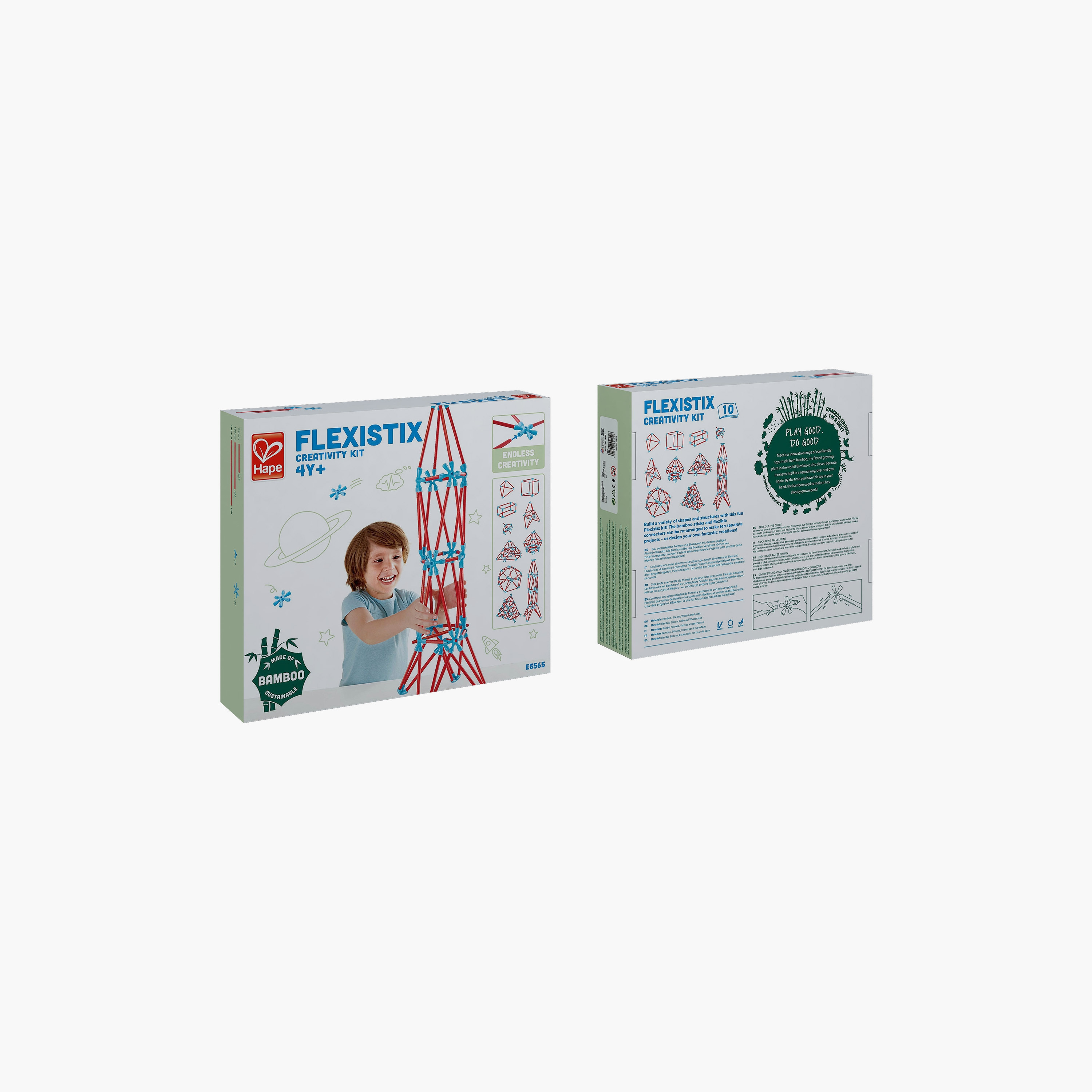 Hape Flexistix Creativity Bamboo Construction Kit-toys-buildingblocks-constructionsets-image-4