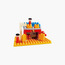 Hape Poly M Fire Rescue Truck Building Construction Playset Set-toys-buildingblocks-blocks-image-1